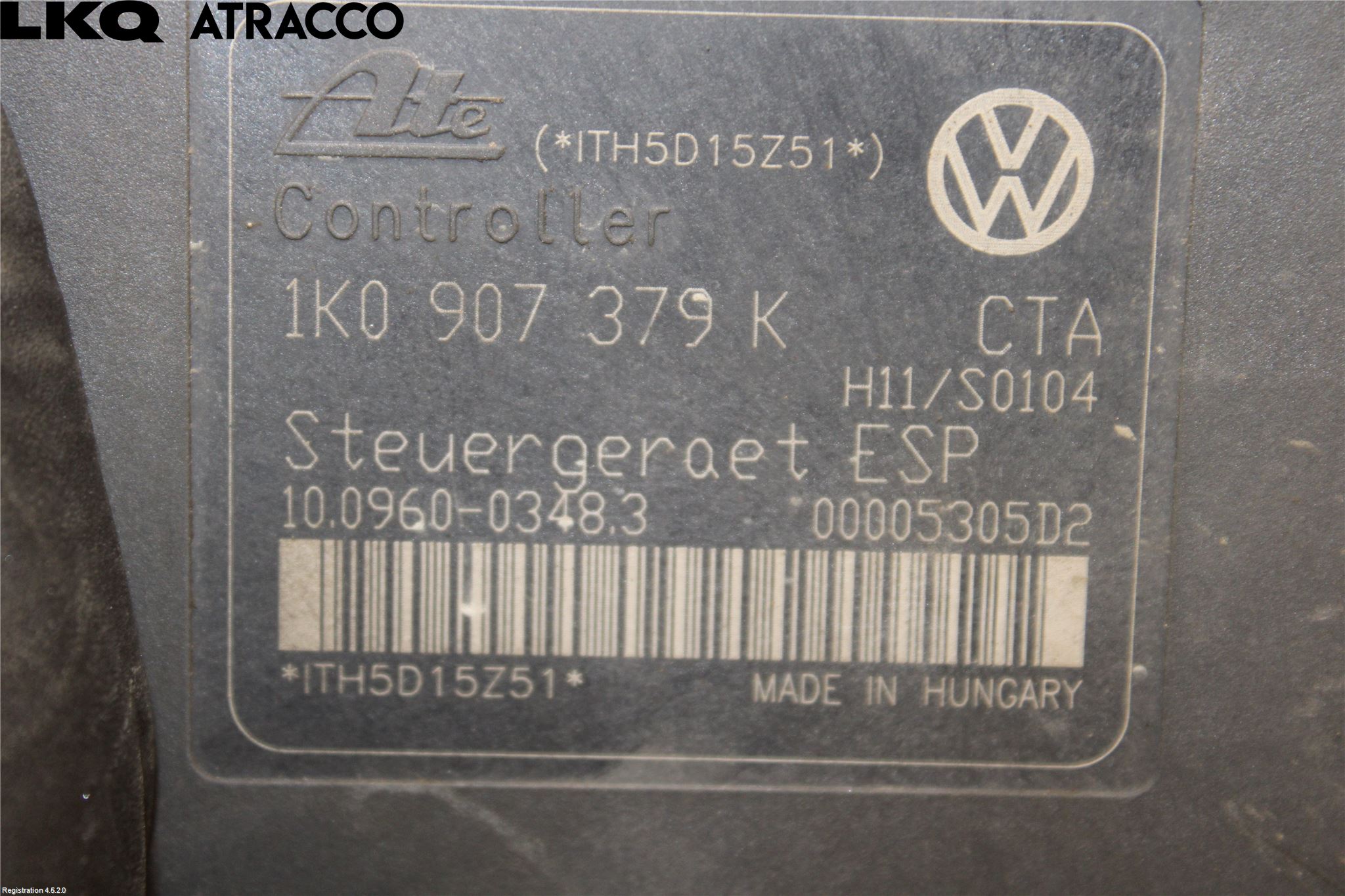 Volkswagen VW TOURAN 03-10 Abs Hydraulikkaggregat