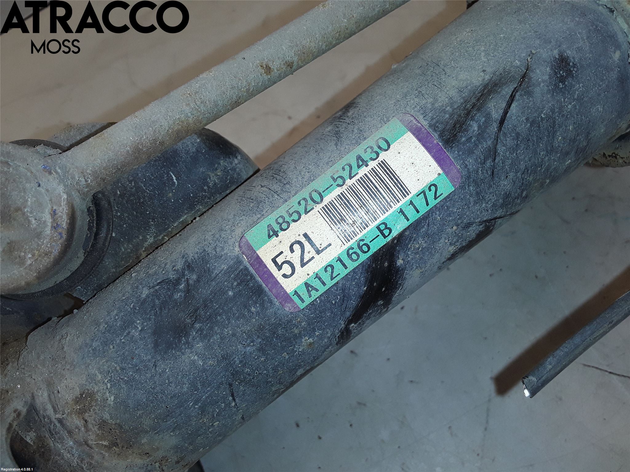 Toyota VERSO-S 11-16 Fjærbein Foran Venstre