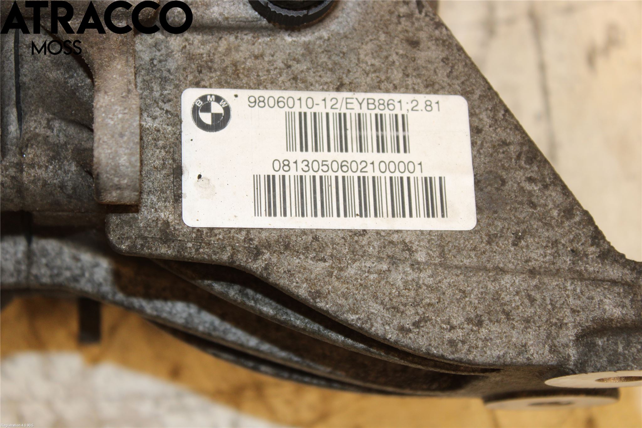 Mini COUNTRYMAN R60 11-16 Bakaksel Kardang Bak -Diff