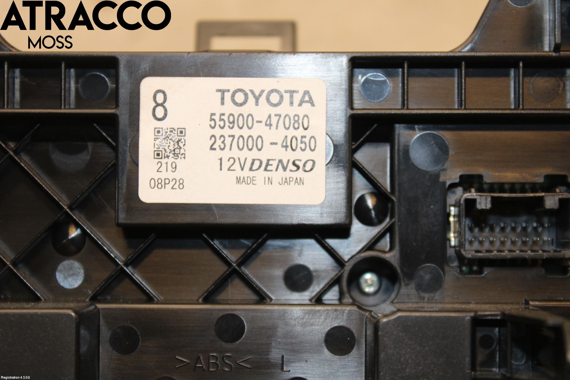 Toyota PRIUS+ ZVW40 12-20 Varme Ac Betjening-Display