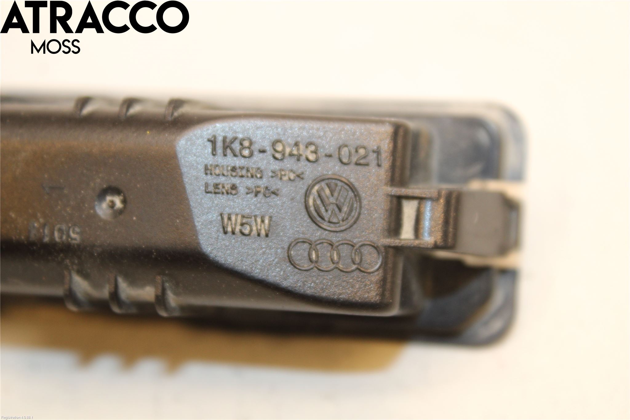 Volkswagen VW GOLF VI 09-13 Skilt Belysning