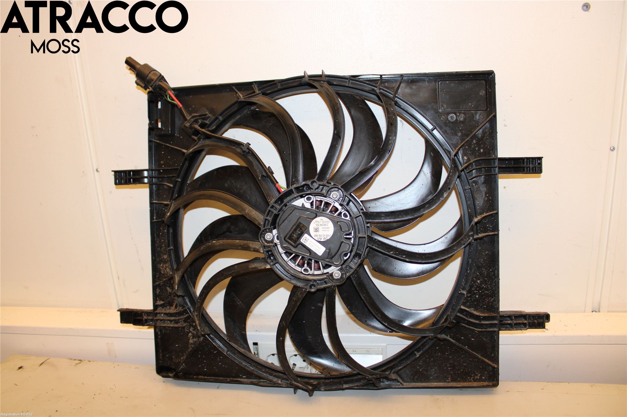 Audi Q4 E-TRON FZ 22- Kjølevifte Elektrisk