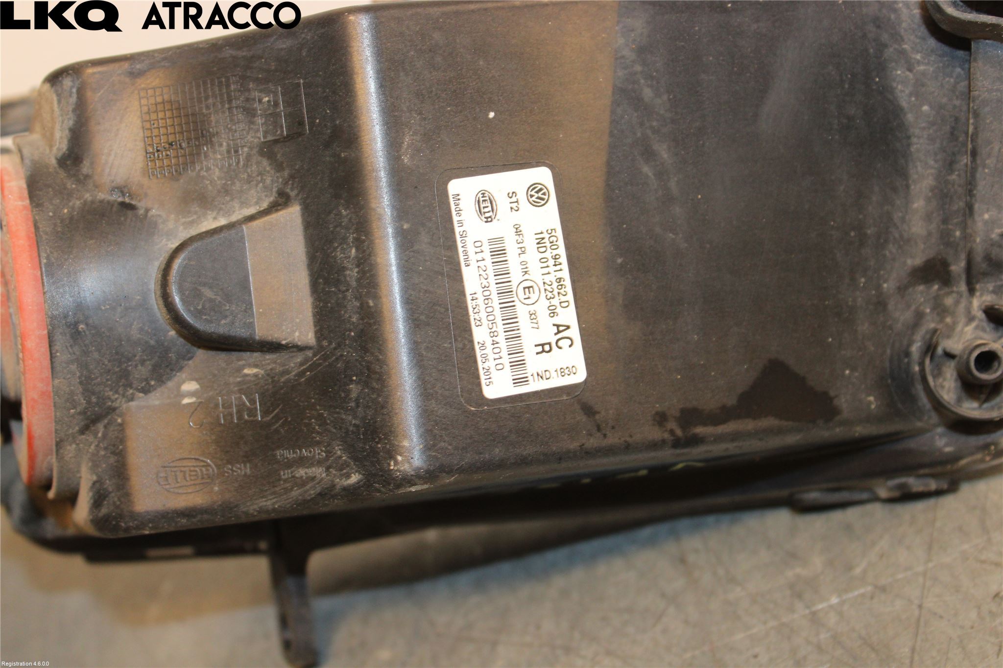 Volkswagen VW GOLF / E-GOLF VII 13-20 Frontlykt-Kurve-Tåkelys