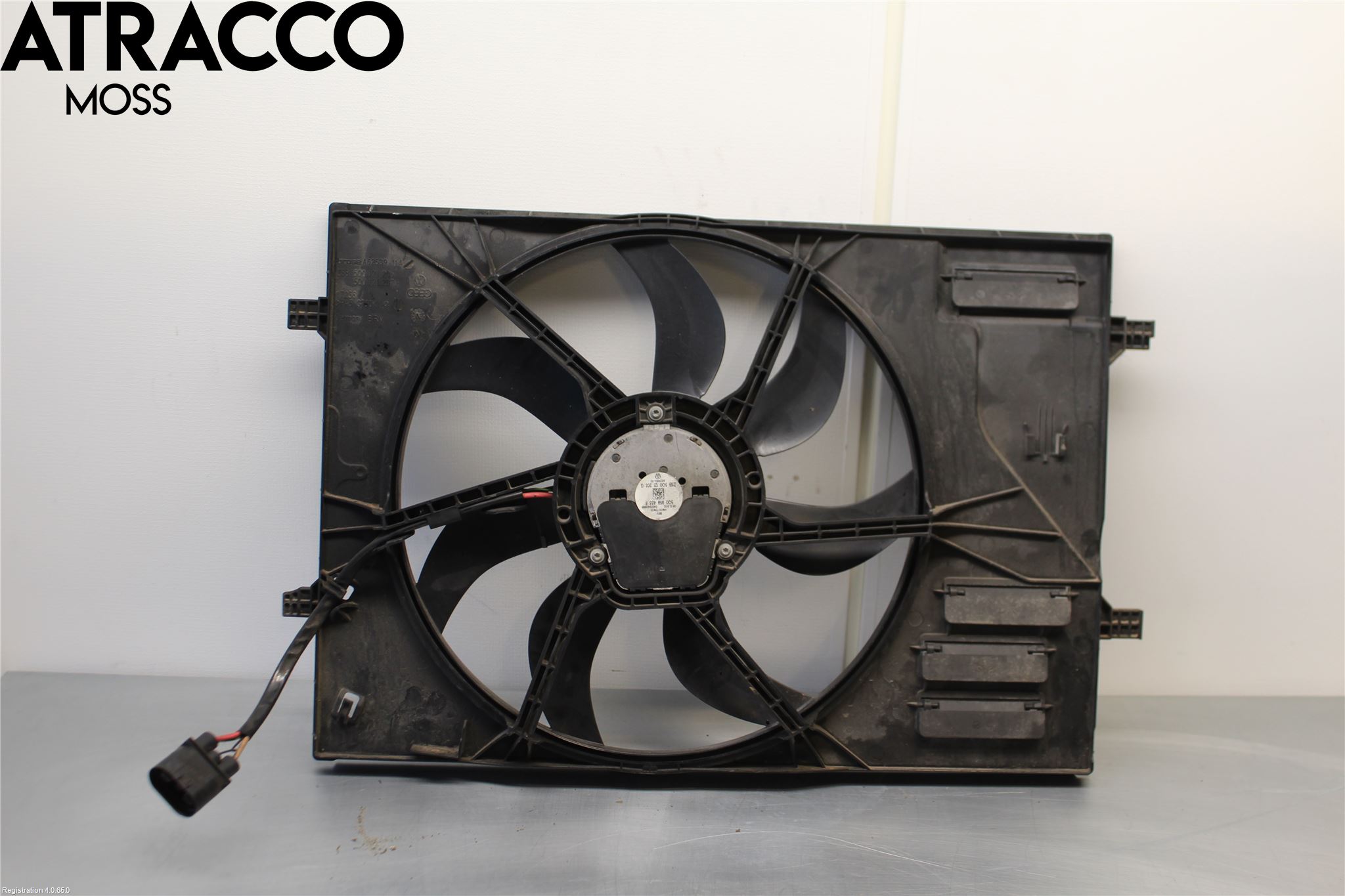 Volkswagen VW GOLF / E-GOLF VII 13-20 Kjølevifte-Radiator Hus-Kåpe