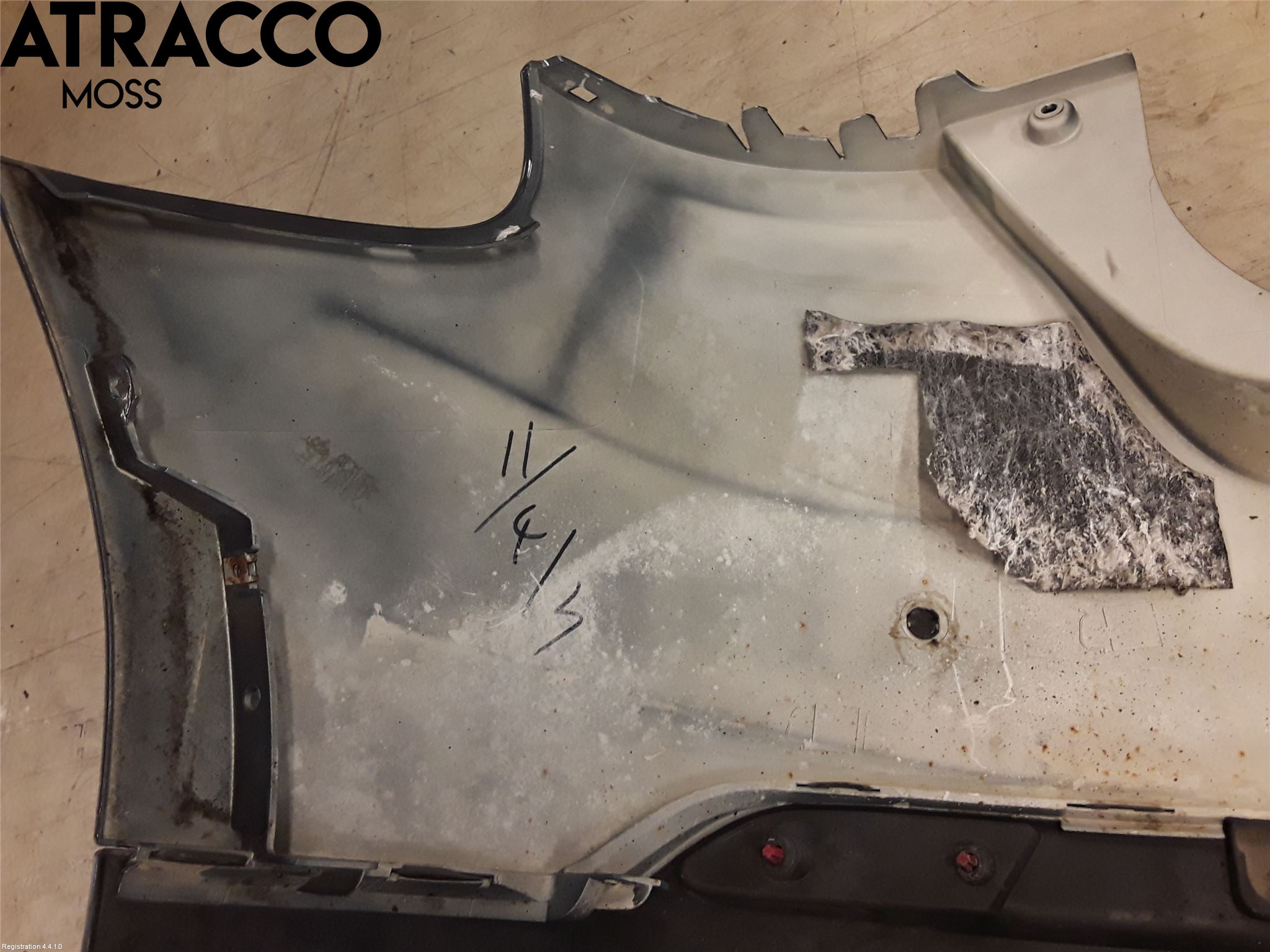 Ford FOCUS 11-14 Støtfanger Bak