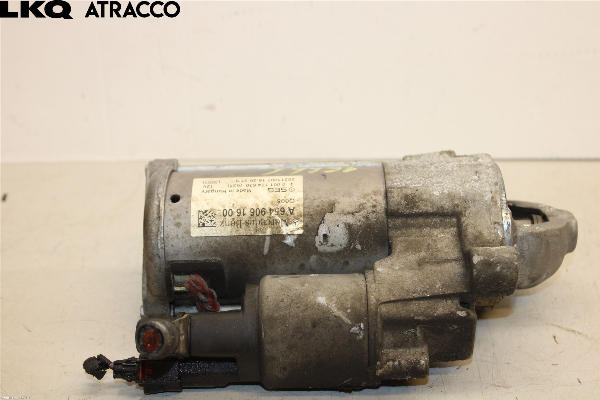 Mercedes-Benz MB VITO/V-KLASS (W640,W447,W448) 14- Startmotor Diesel