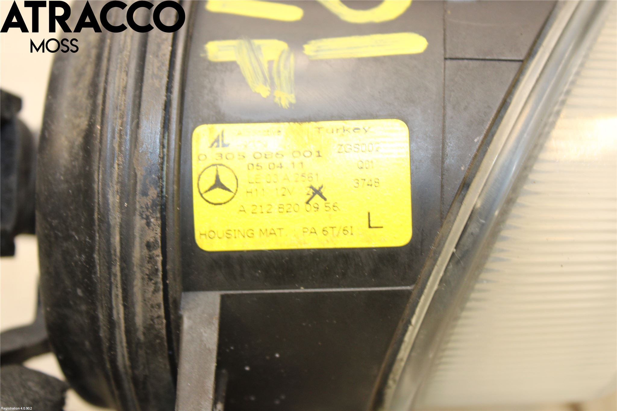 Mercedes-Benz MB E-KLASS COUPÈ/CAB(C207) 09-17 Frontlykt-Kurve-Tåkelys