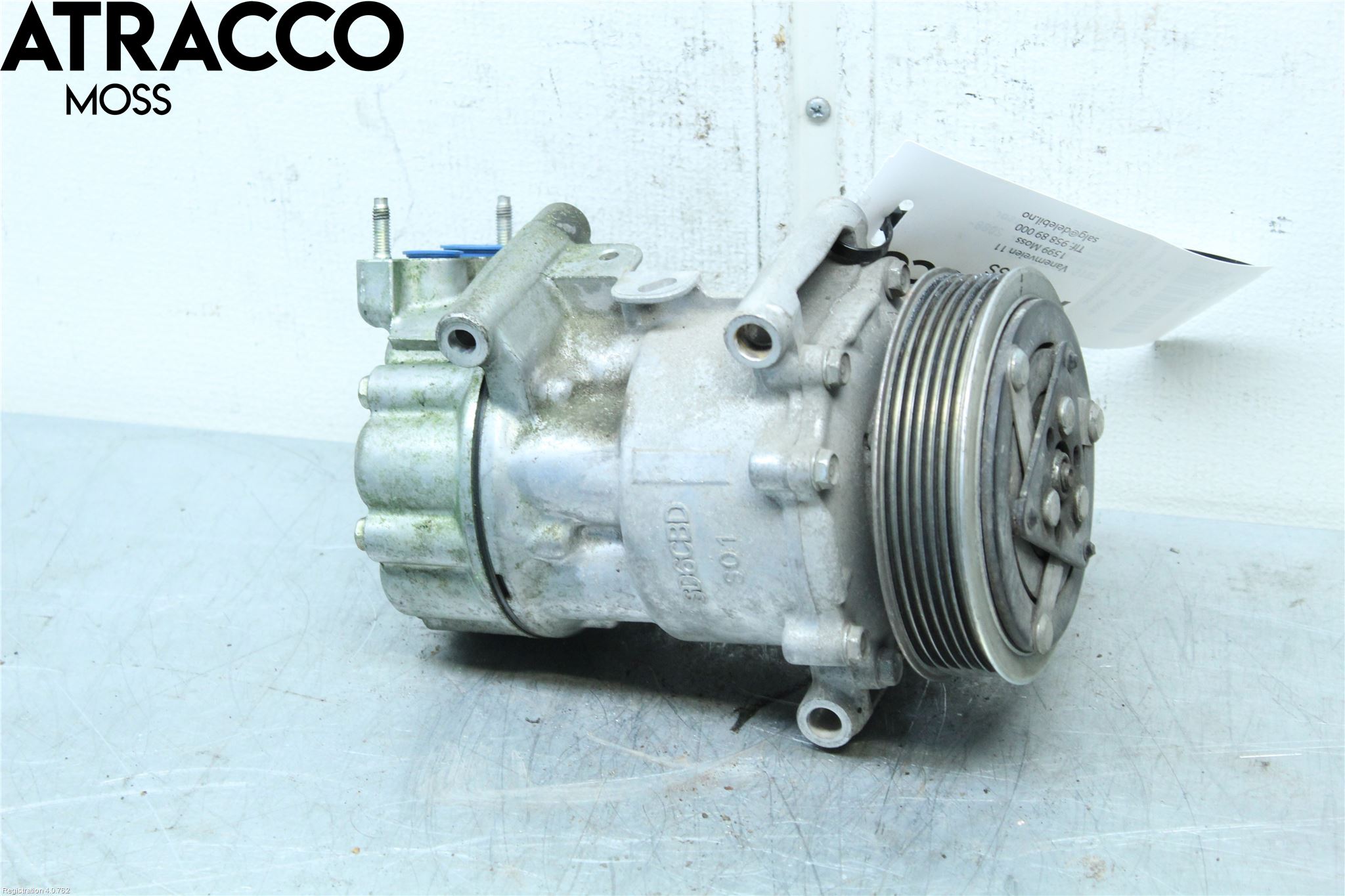 Peugeot PARTNER 08-15 Varme Ac Kompressor