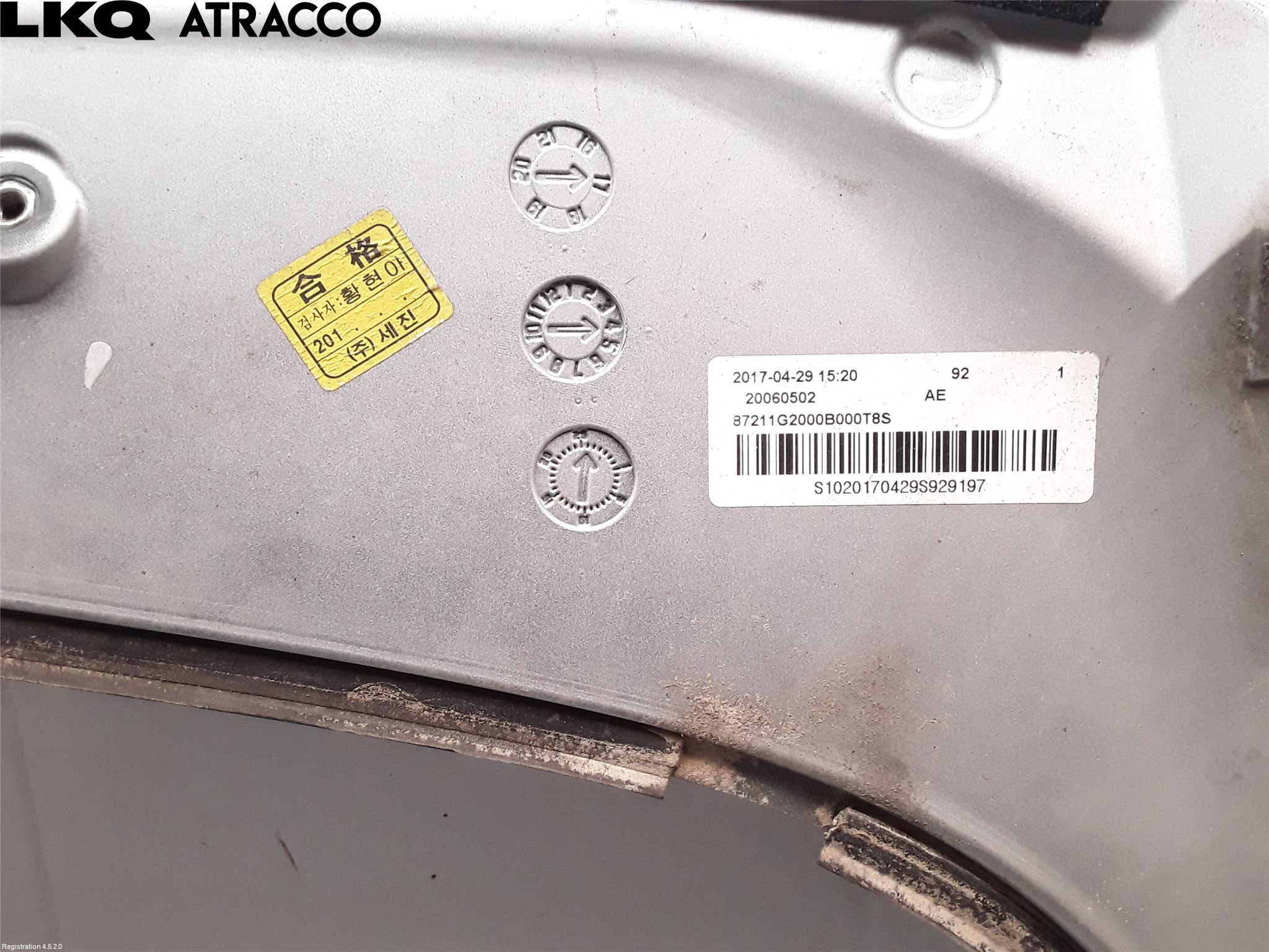 Hyundai IONIQ AE 17-22 Spoiler Bakluke