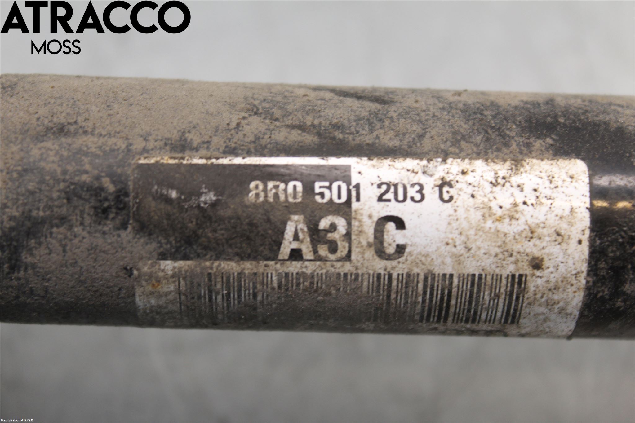 Audi Q5 09-16 Drivaksel Bak Kompl Venstre