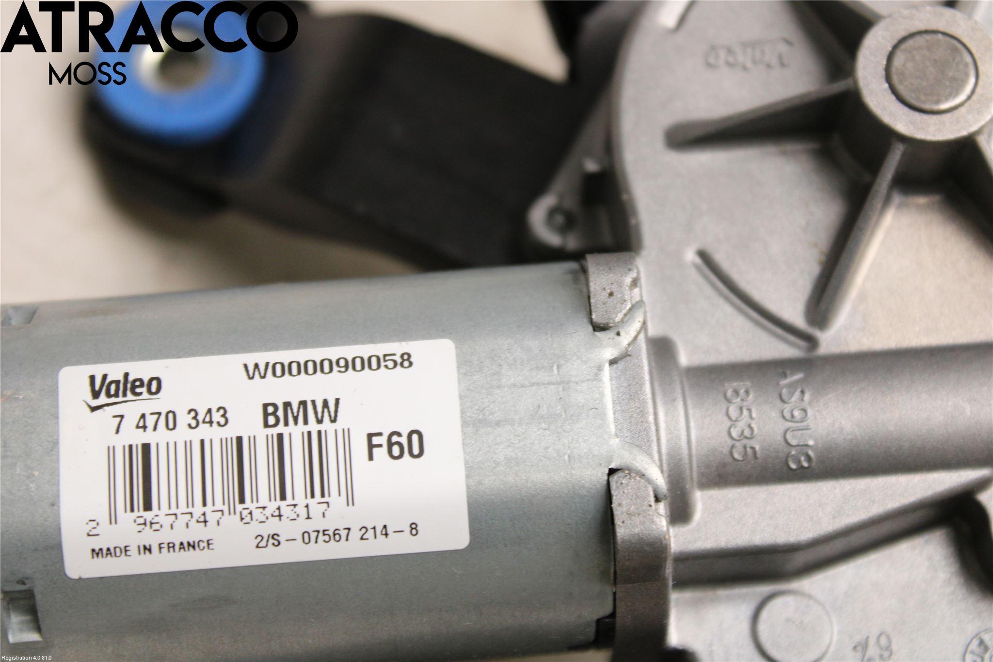 Mini COUNTRYMAN F60 17-23 Viskermotor Bakluke