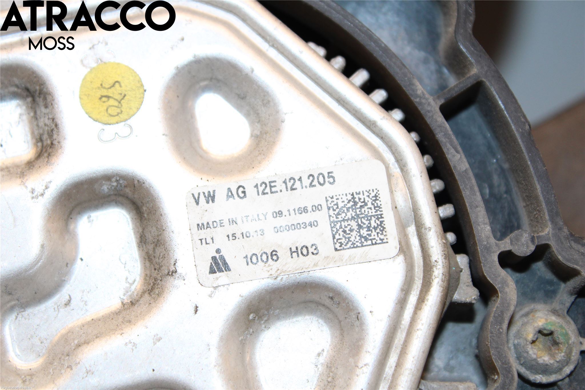 Volkswagen VW UP! / E-UP! Kjølevifte Elektrisk