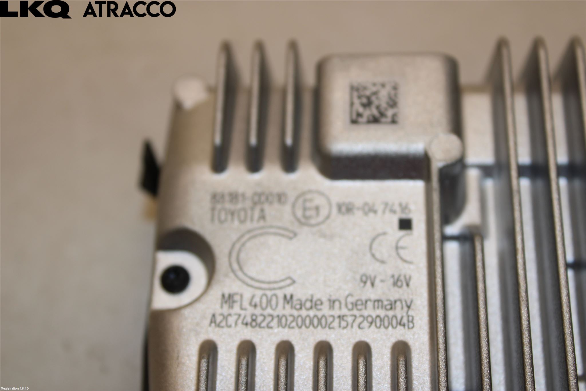 Toyota YARIS XP130 15-20 Parkeringshjelp Kamera