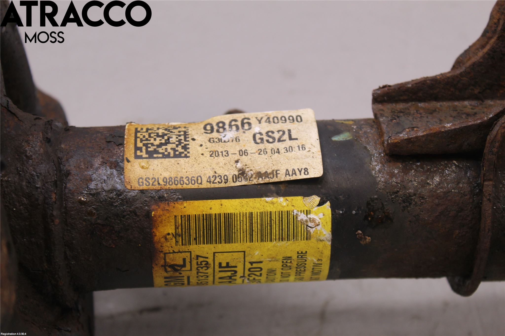 Opel MOKKA 13-20 Fjærbein Foran Venstre