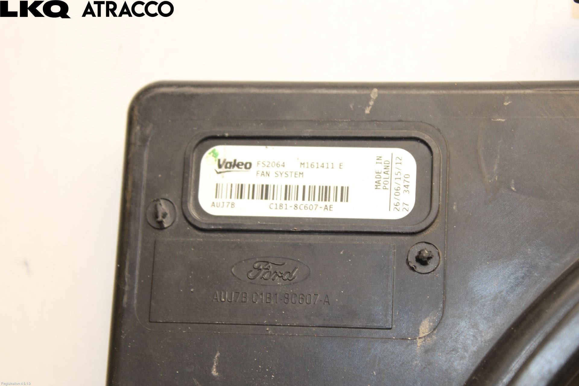 Ford FIESTA 13-17 Kjølevifte Elektrisk