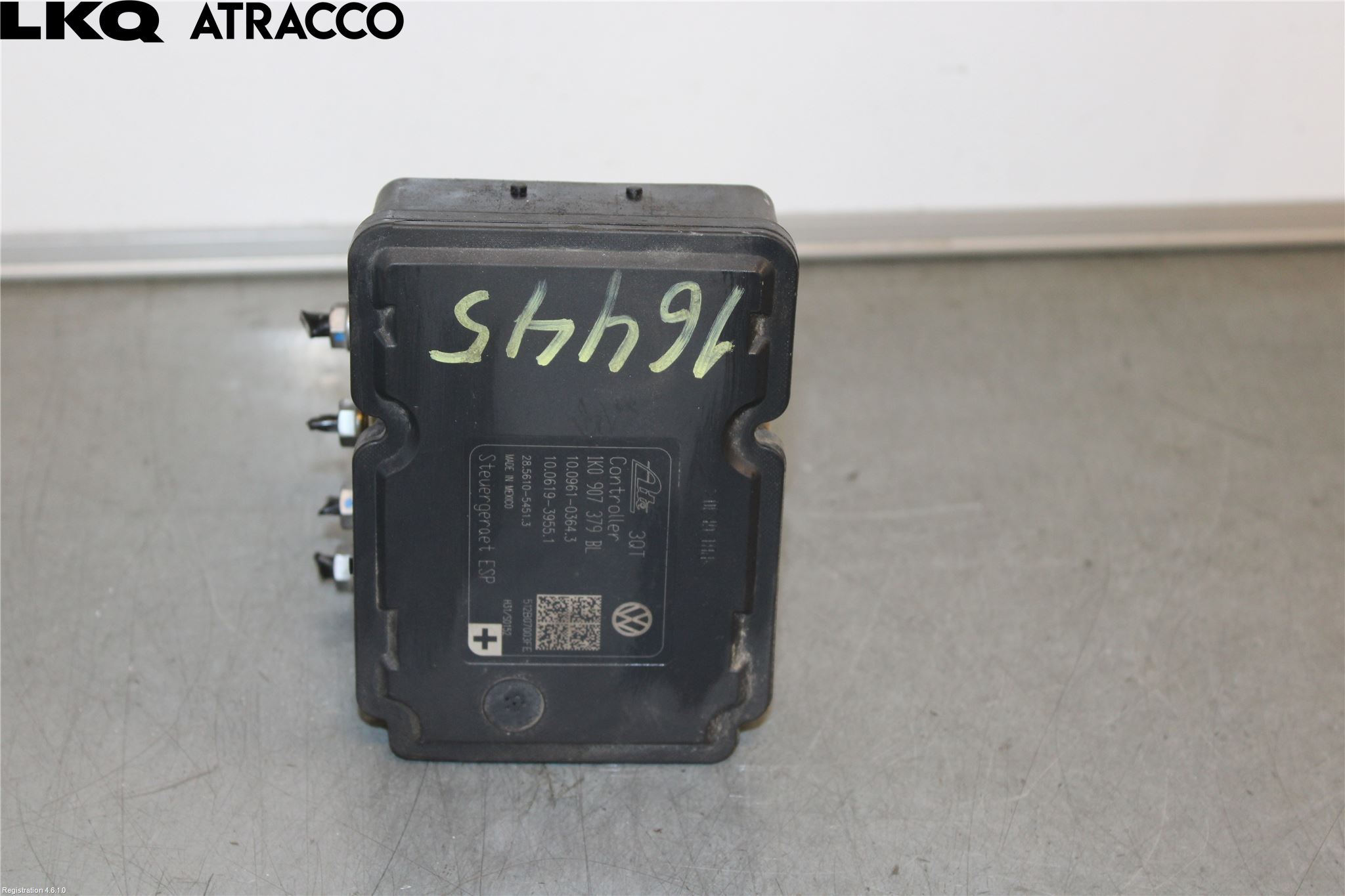 Volkswagen VW GOLF VI 09-13 Abs Hydraulikkaggregat