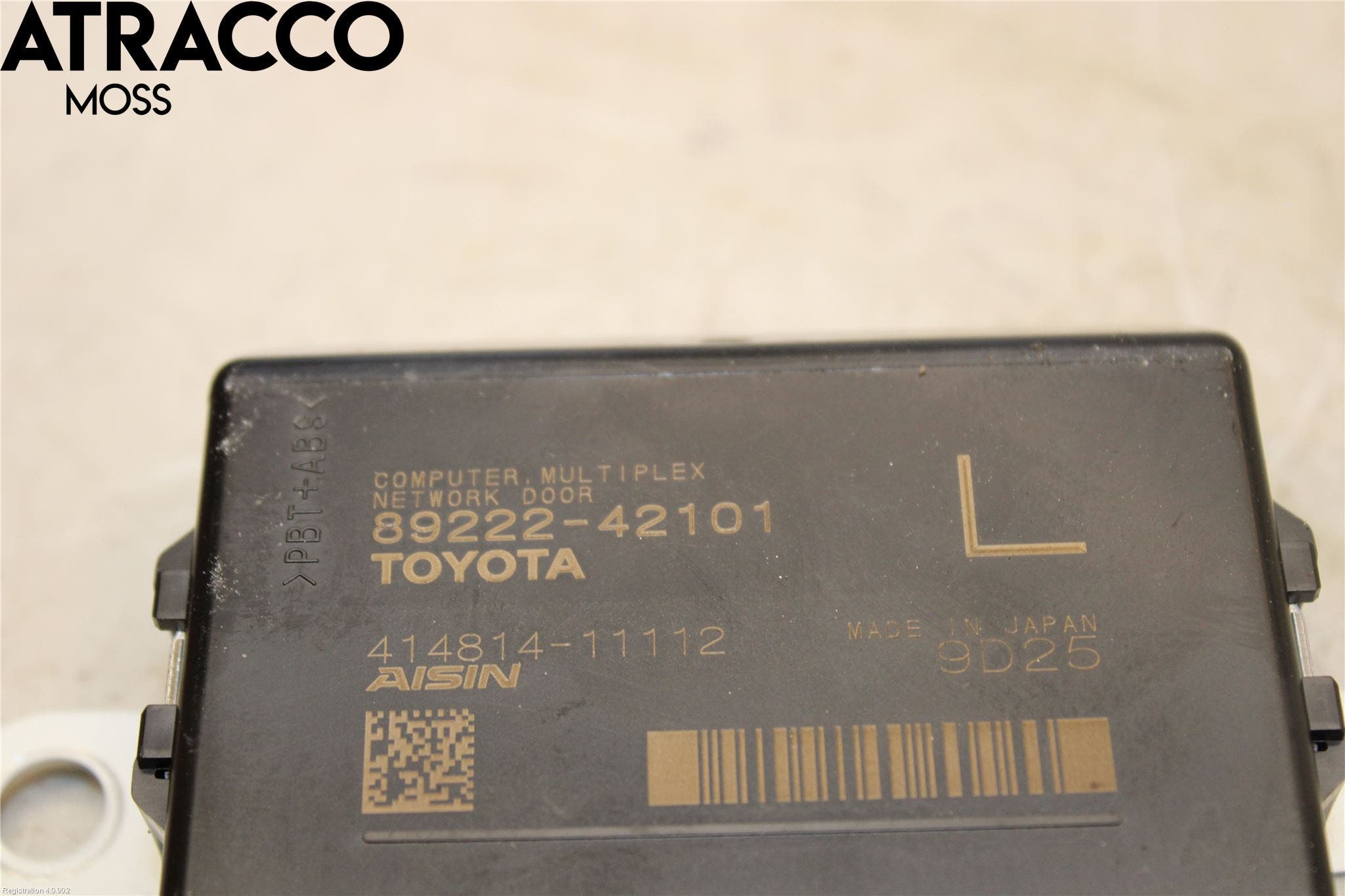 Toyota RAV4 19- Styreenhet Bakluke