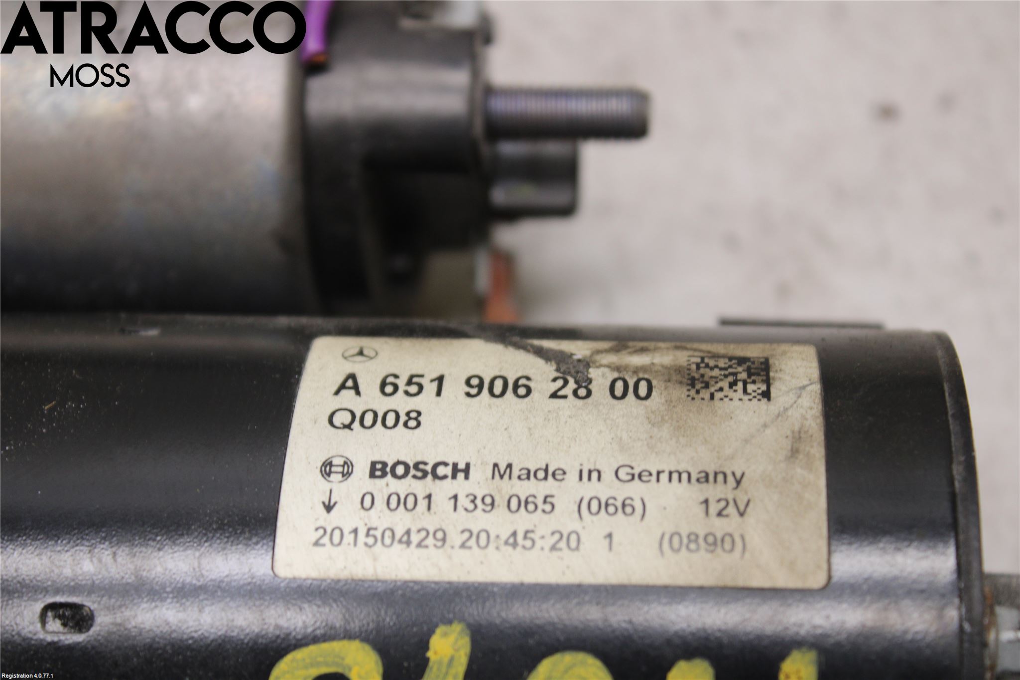 Mercedes-Benz MB C-KLASS (W205) 14-21 Startmotor