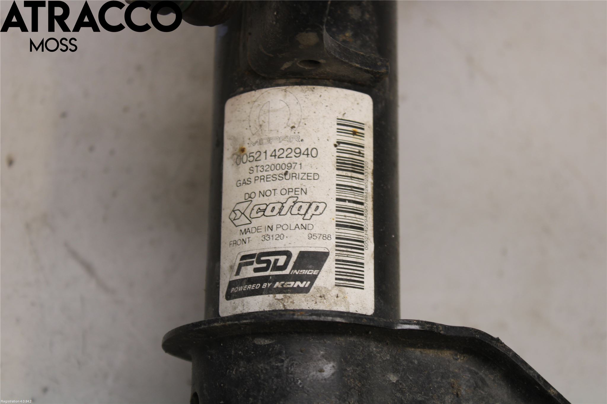 Jeep COMPASS Fjærbein Foran Høyre