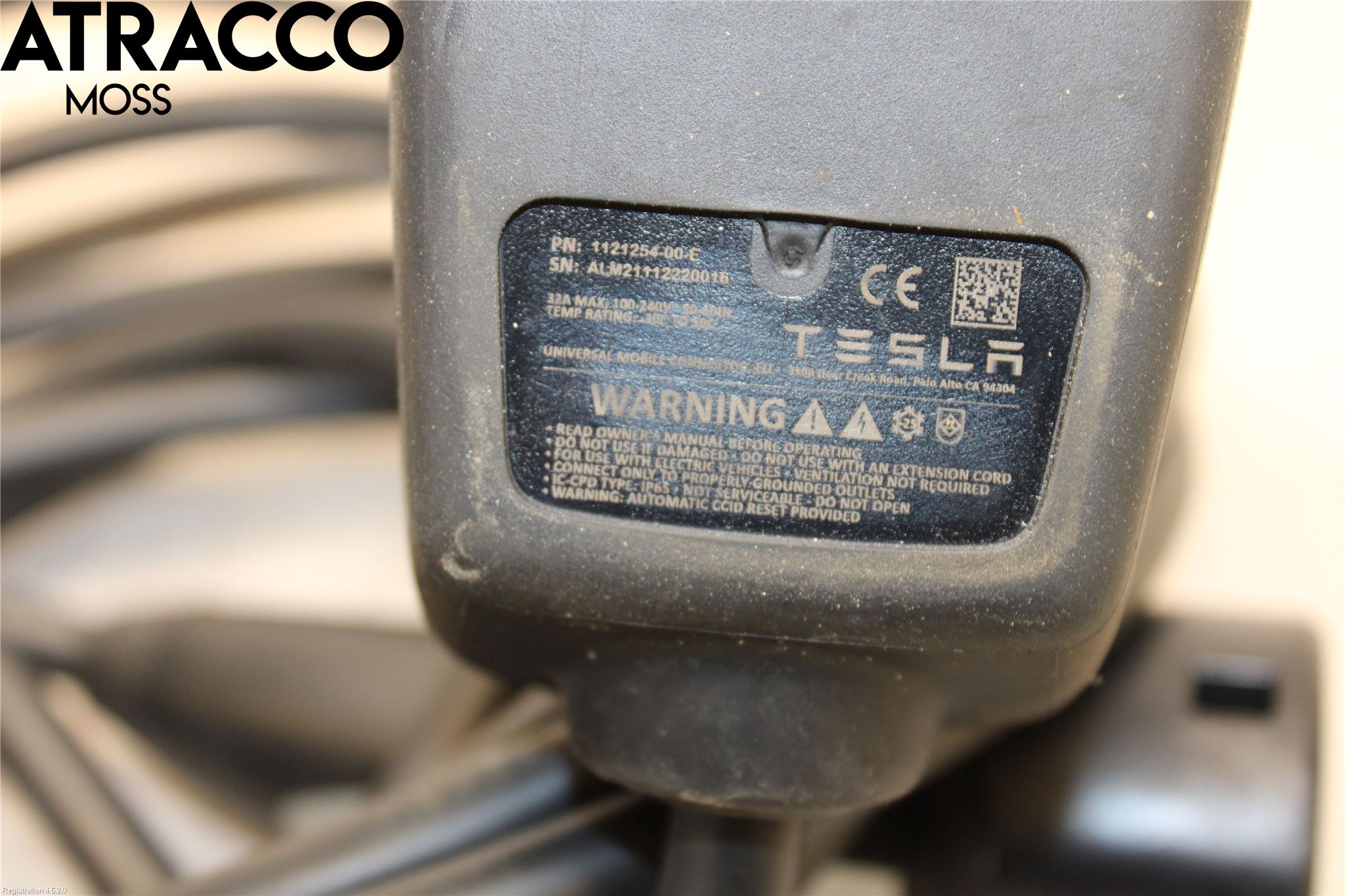 Tesla MODEL 3 17- Laddkabel Elbil