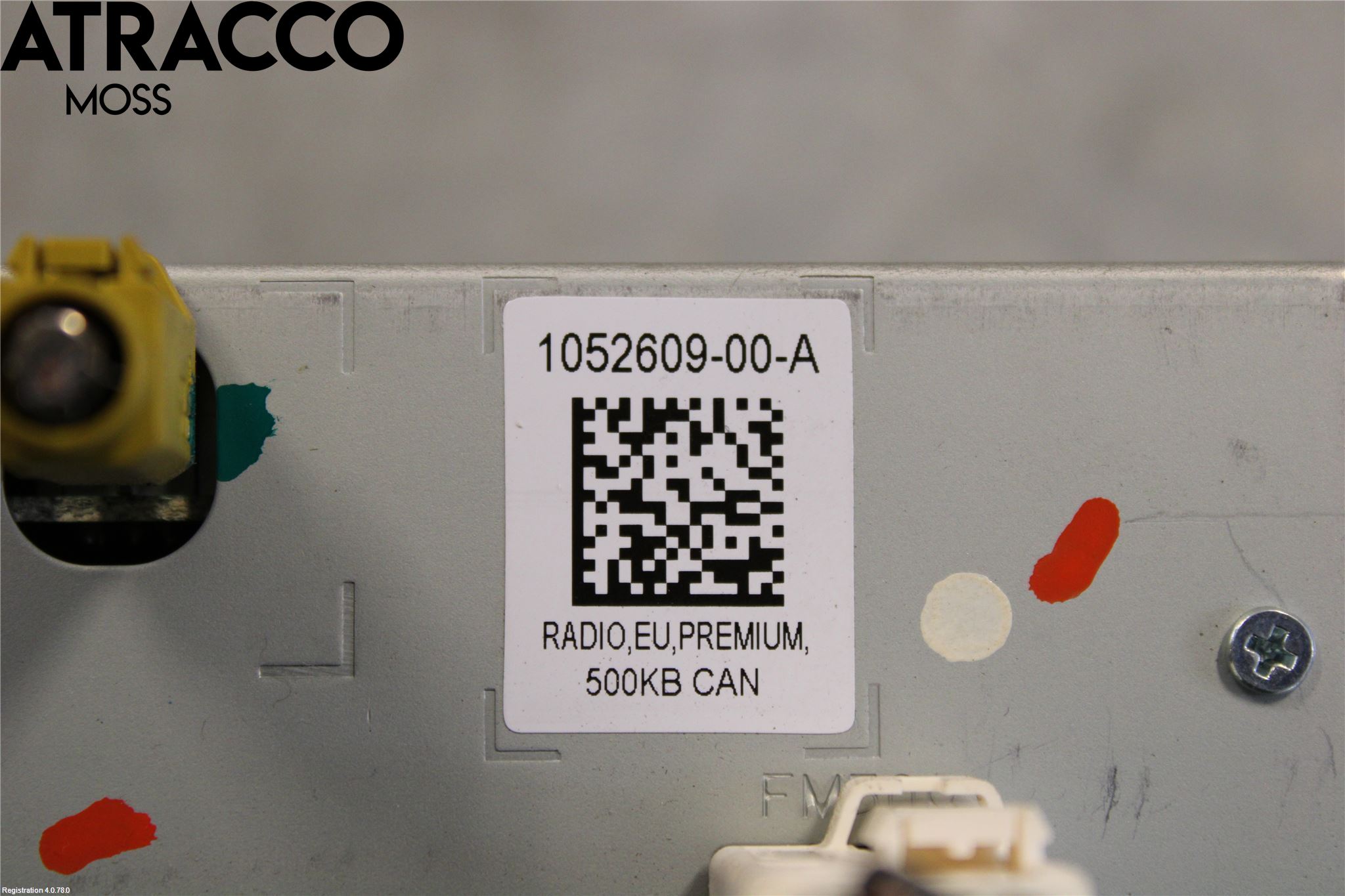 Tesla MODEL X 16- Stereo Radio Med Cd