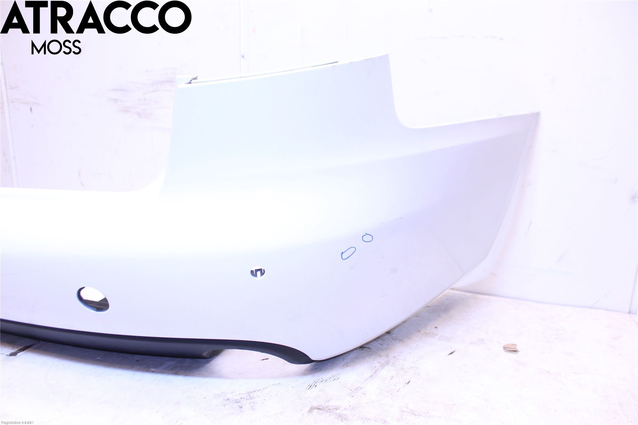 Audi A4/S4 08-11 Støtfanger Bak