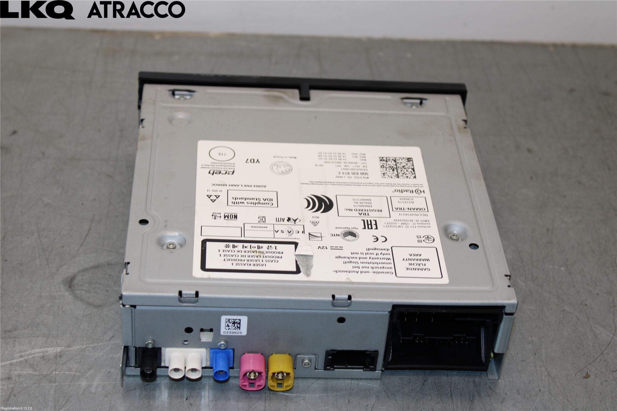 Skoda OCTAVIA (5E) 13-20 Stereo Radio