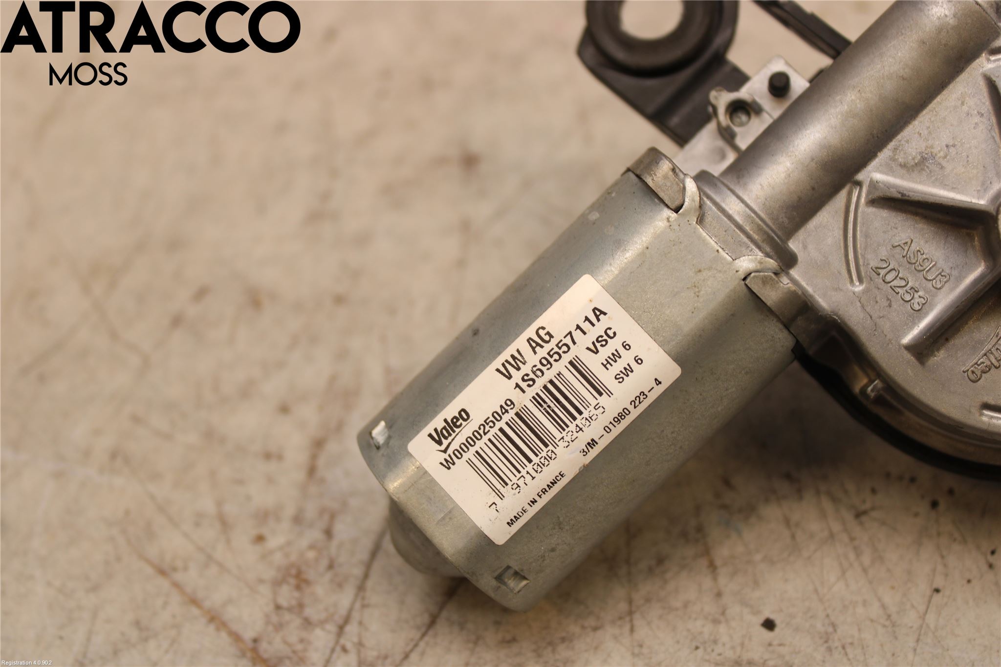 Volkswagen VW UP! / E-UP! Viskermotor Bakluke