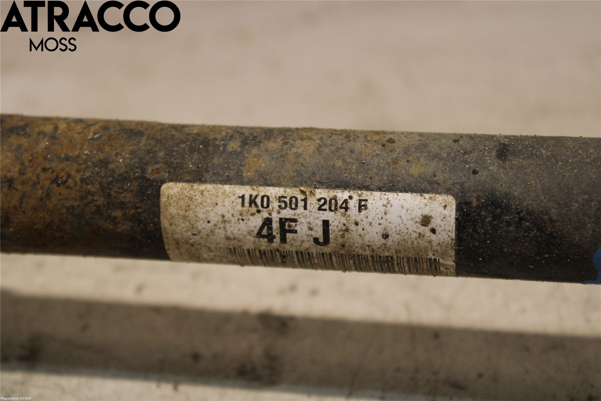 Volkswagen VW GOLF VI 09-13 Drivaksel Bak Kompl Høyre