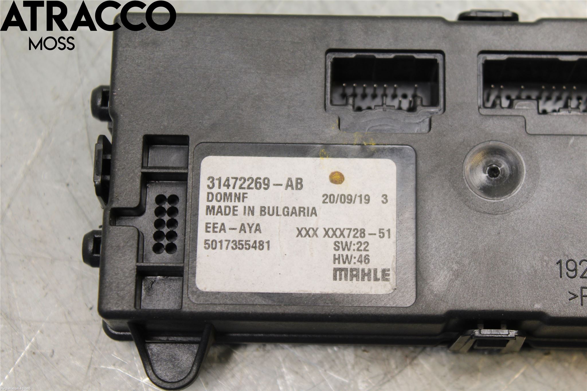 Volvo V90 17->> Styreenhet Klima