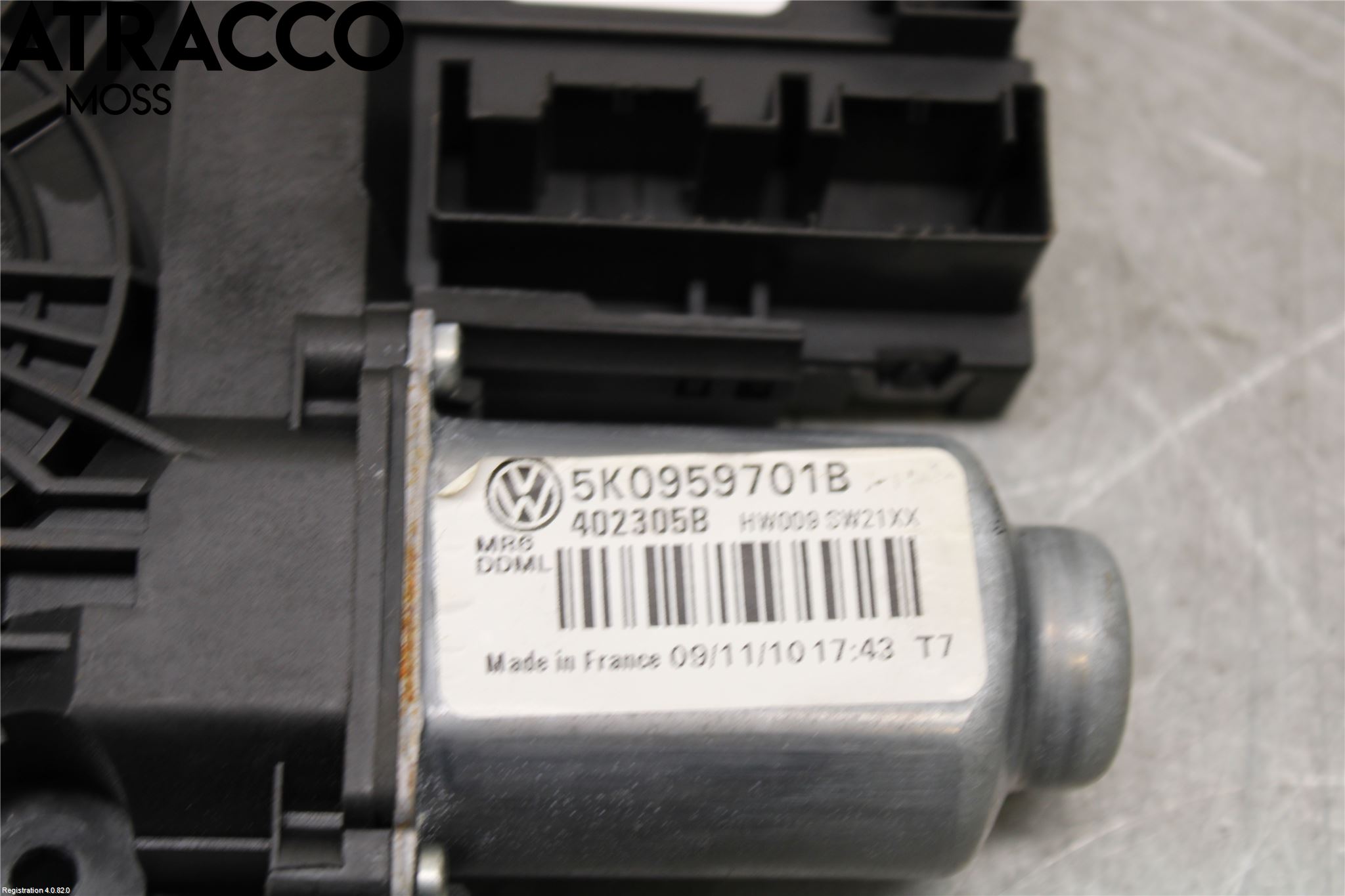 Volkswagen VW GOLF VI 09-13 Vindusheismotor