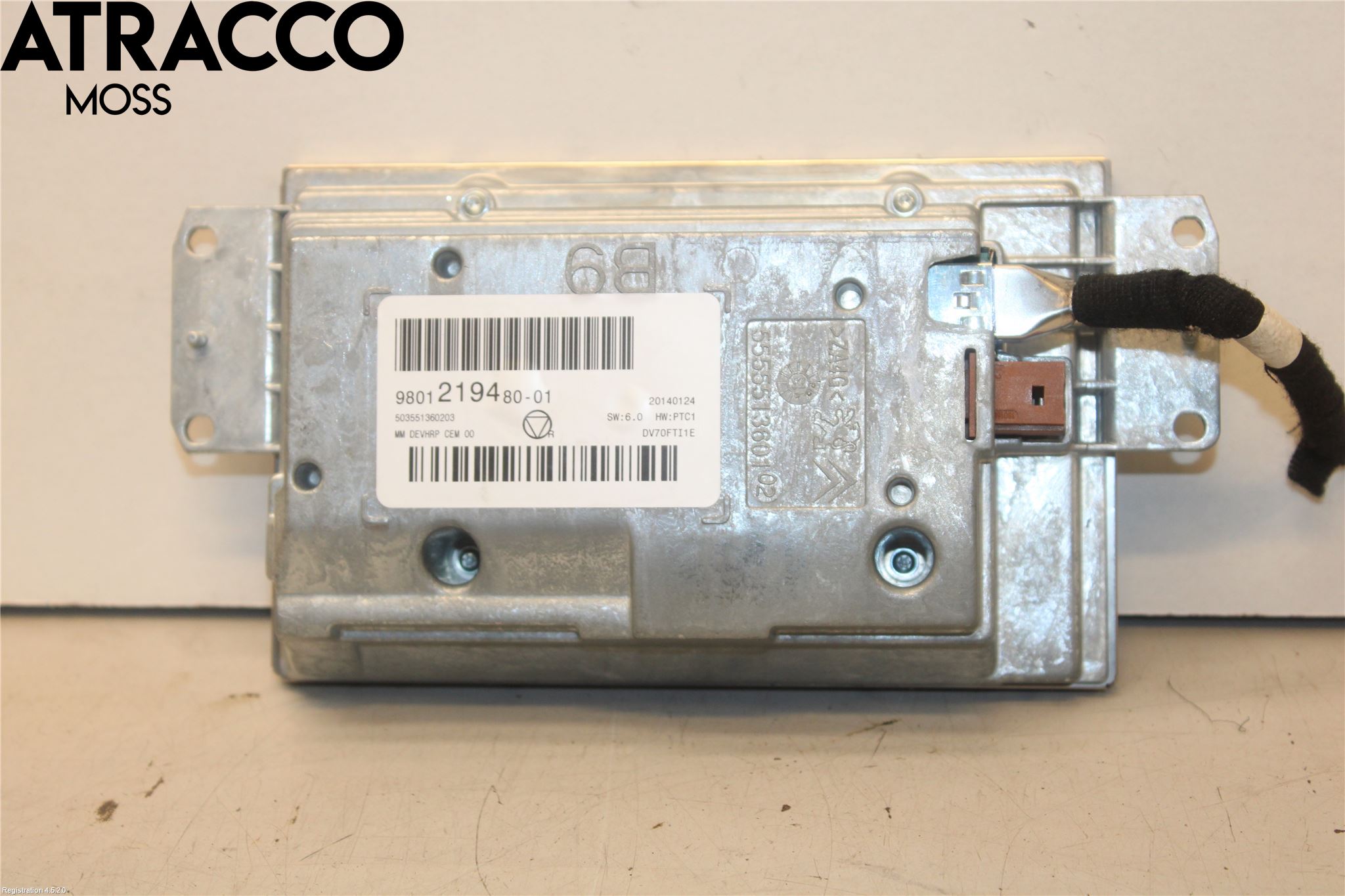 Peugeot PARTNER 08-15 Multifunktionsdisplay