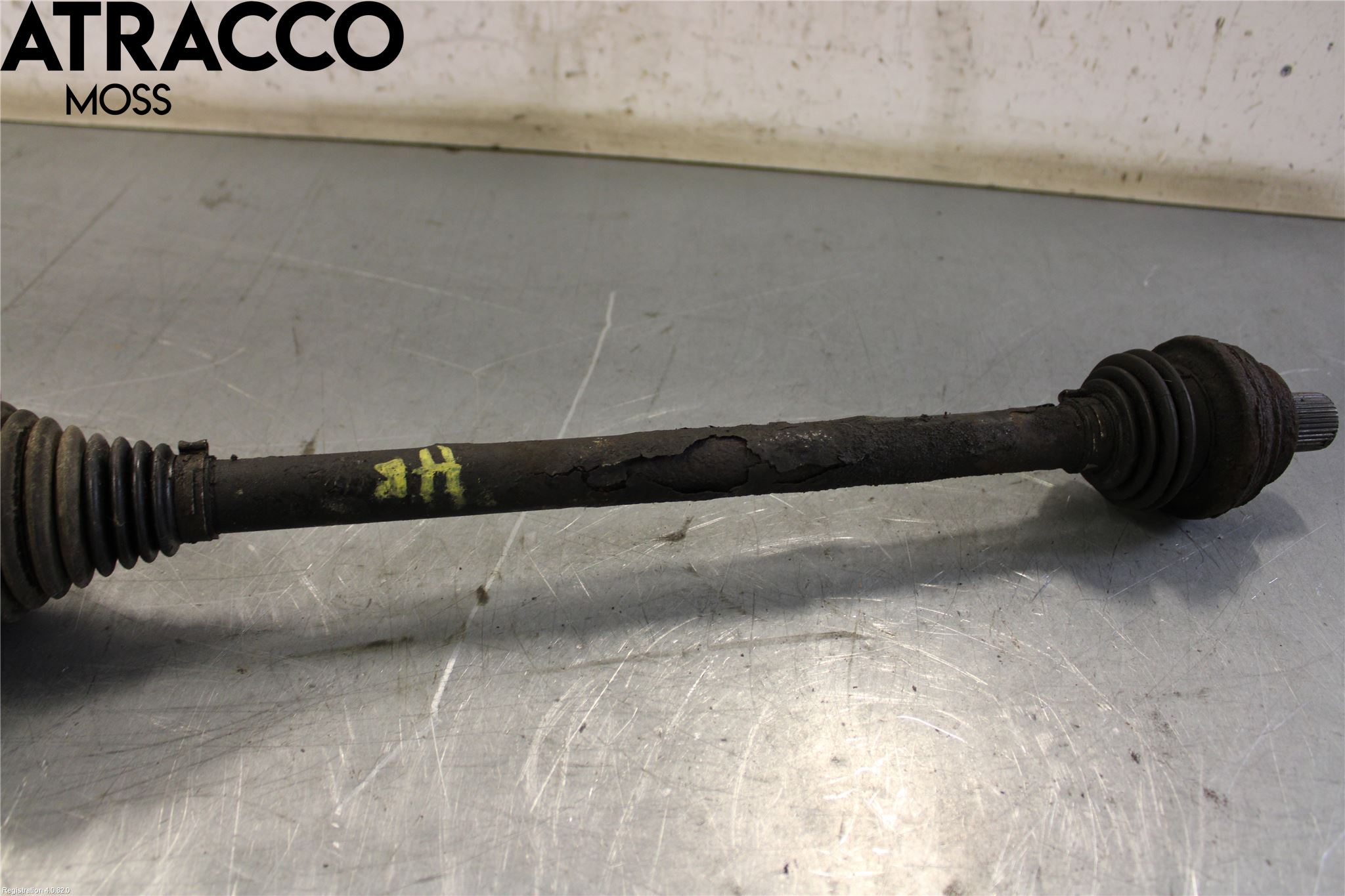 Volkswagen VW GOLF VI 09-13 Drivaksel Bak Kompl Høyre