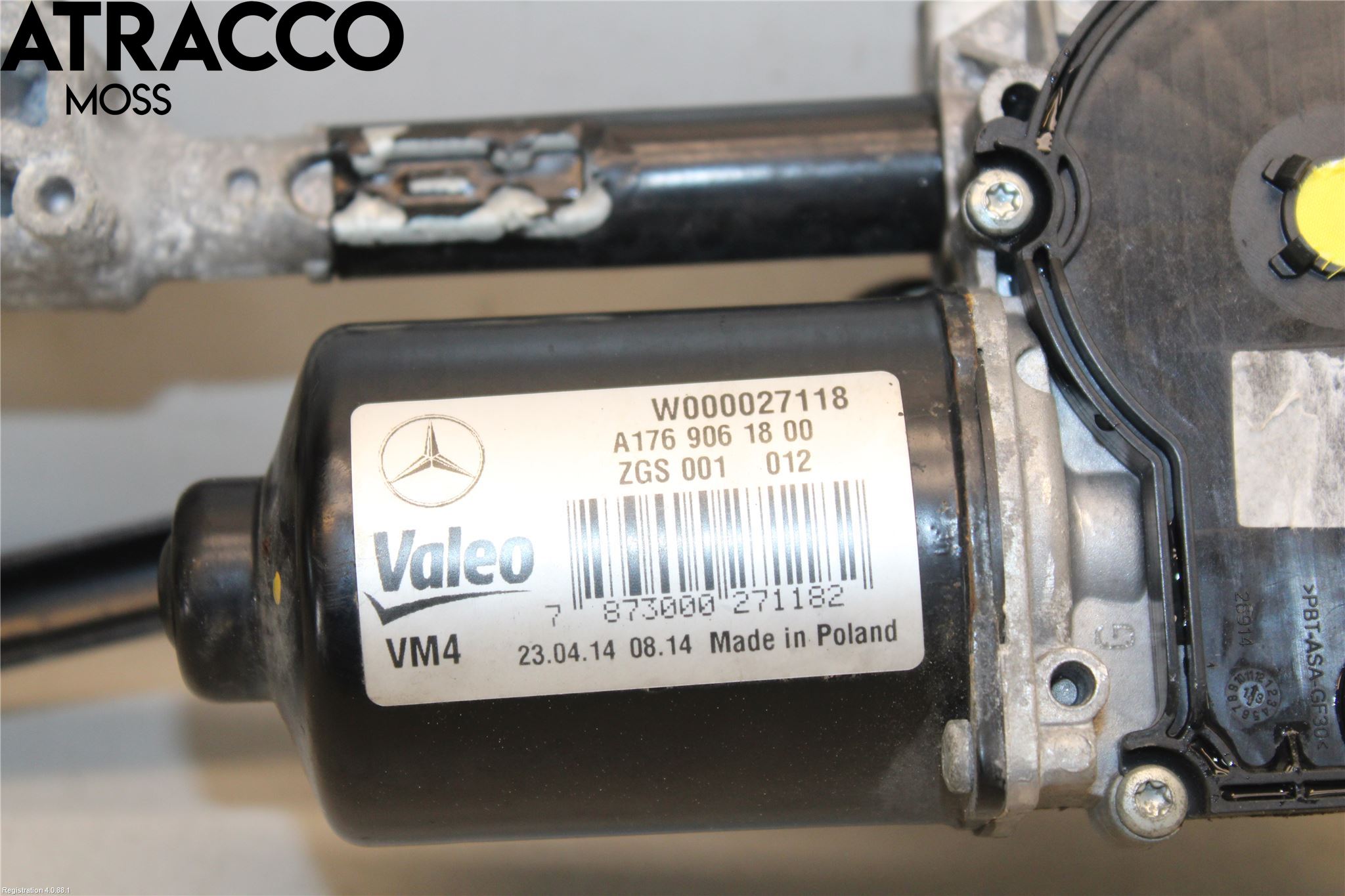 Mercedes-Benz MB A-KLASS (W176) 13-18 Viskermotor Frontrute