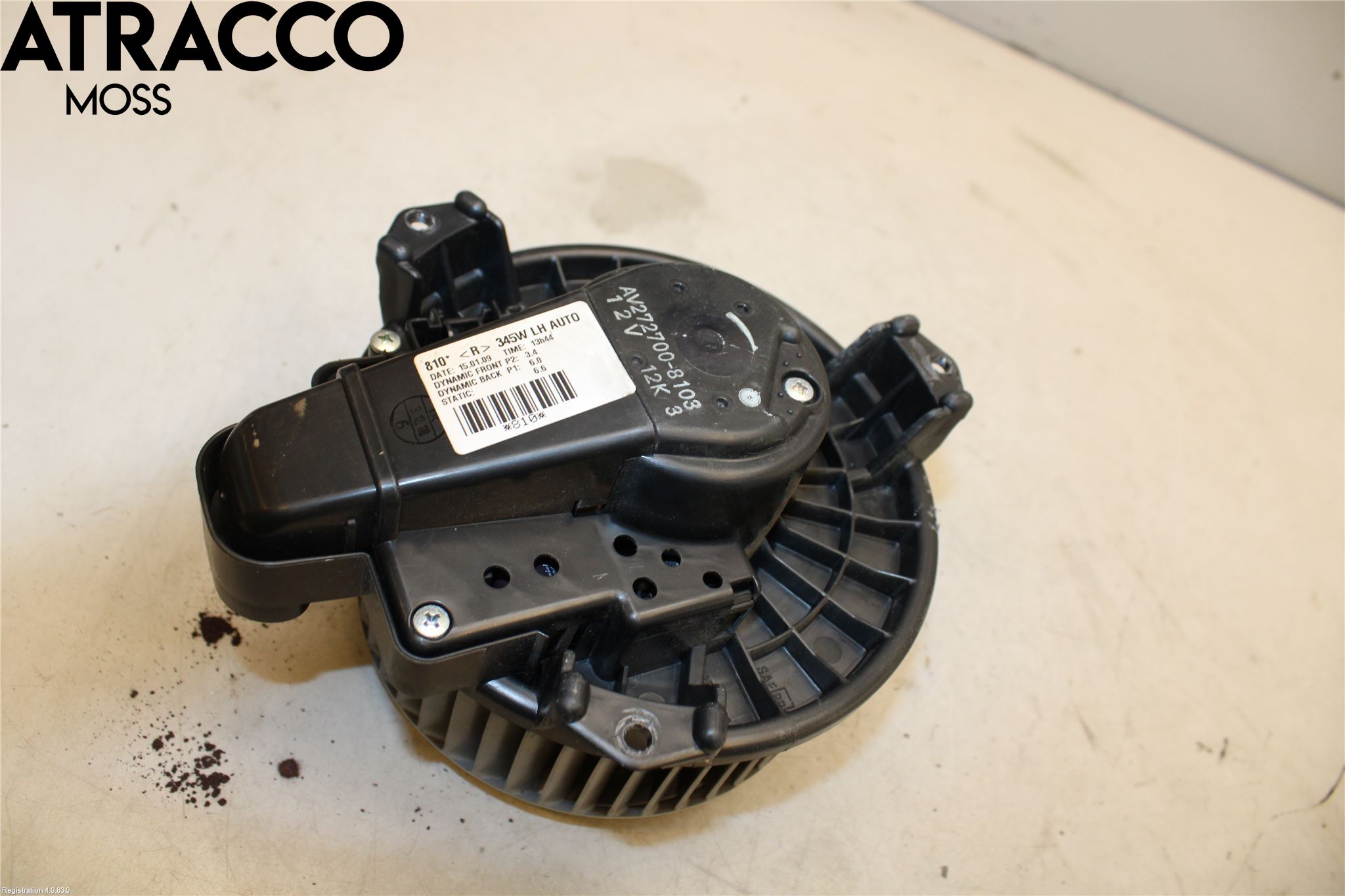 Toyota AVENSIS 09-15 Varme Ac Varmeapparatvifte