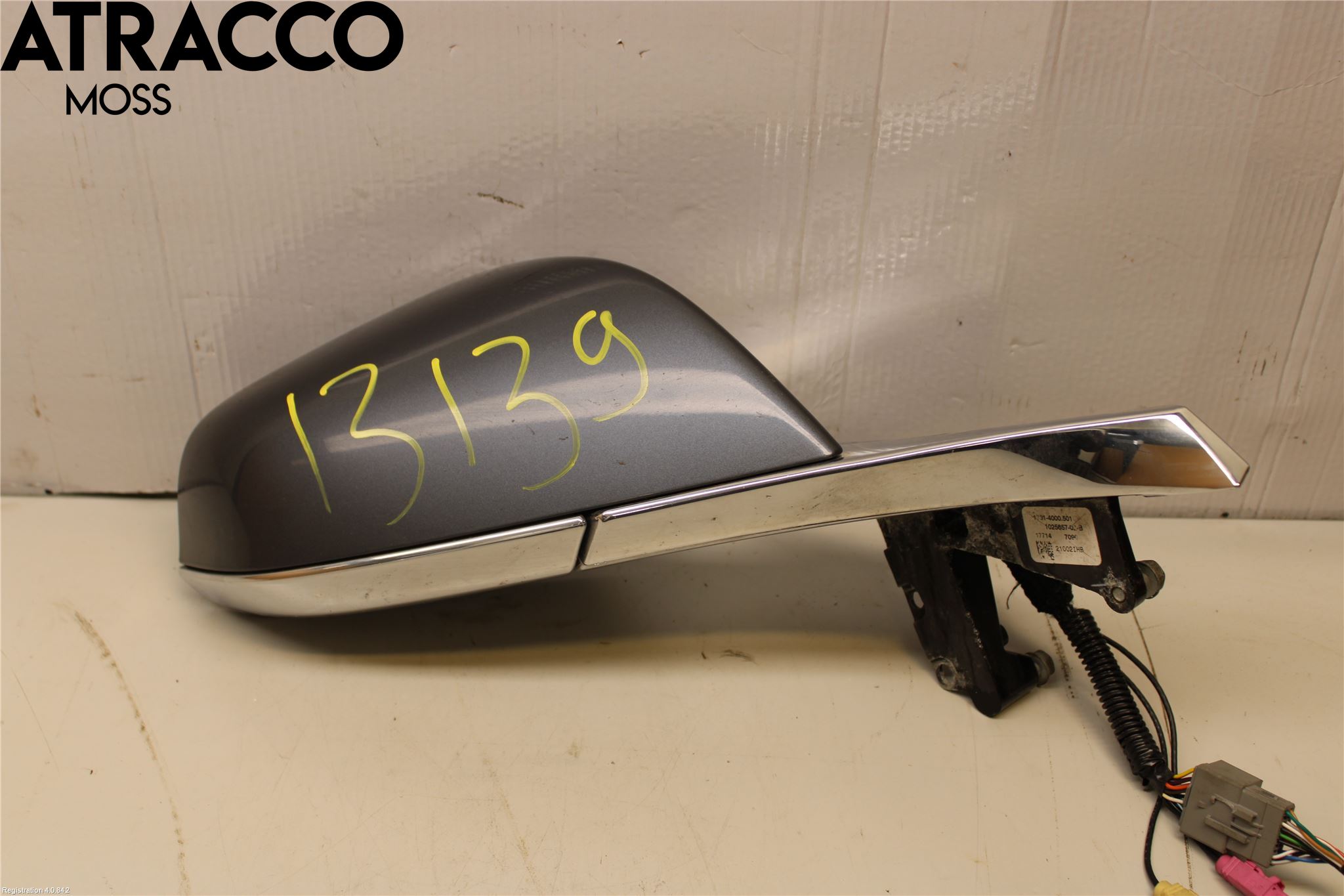 Tesla MODEL S 13- Speil H M-El Justering