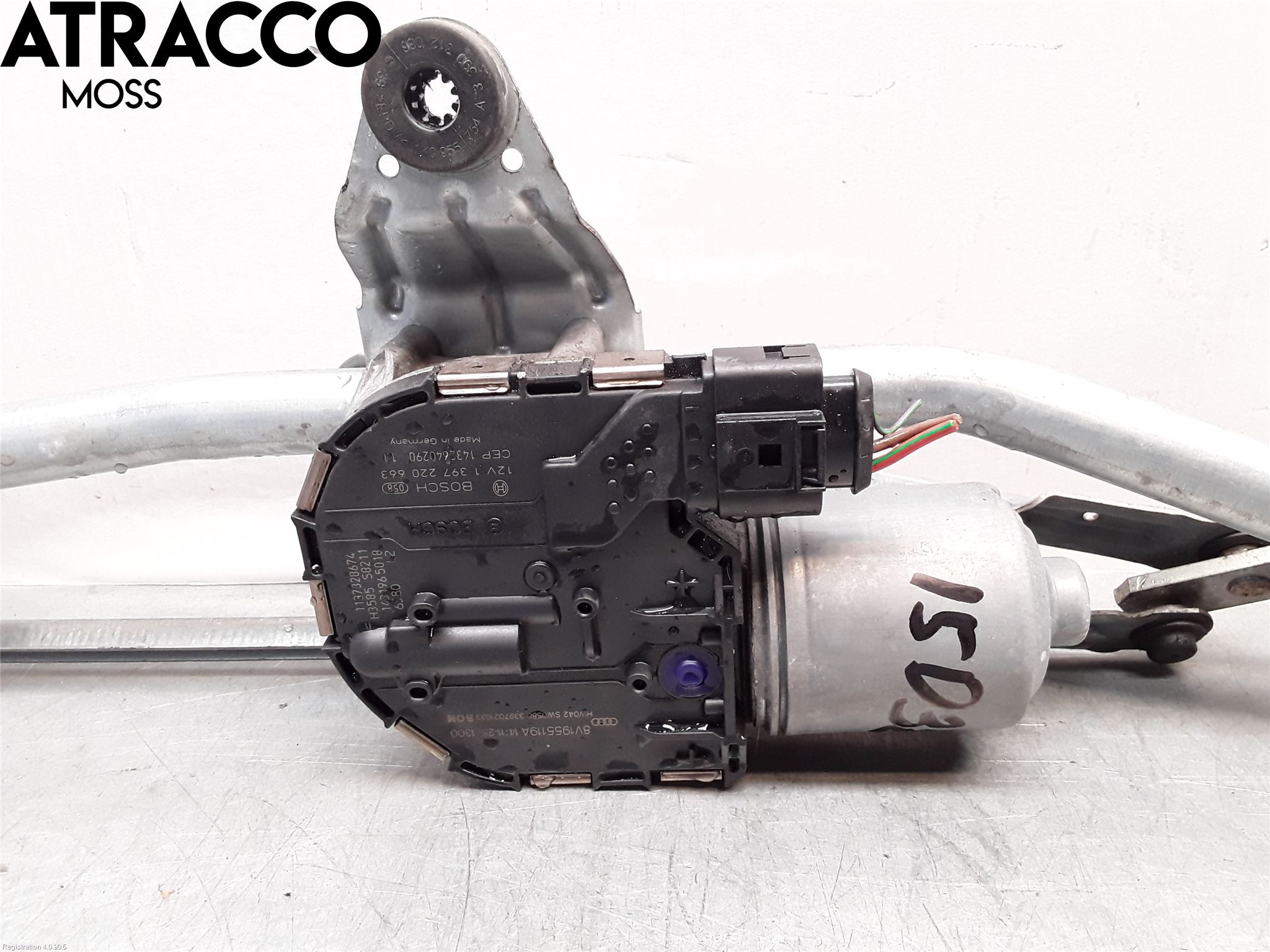 Audi A3/S3 05-13 Viskermotor Frontrute