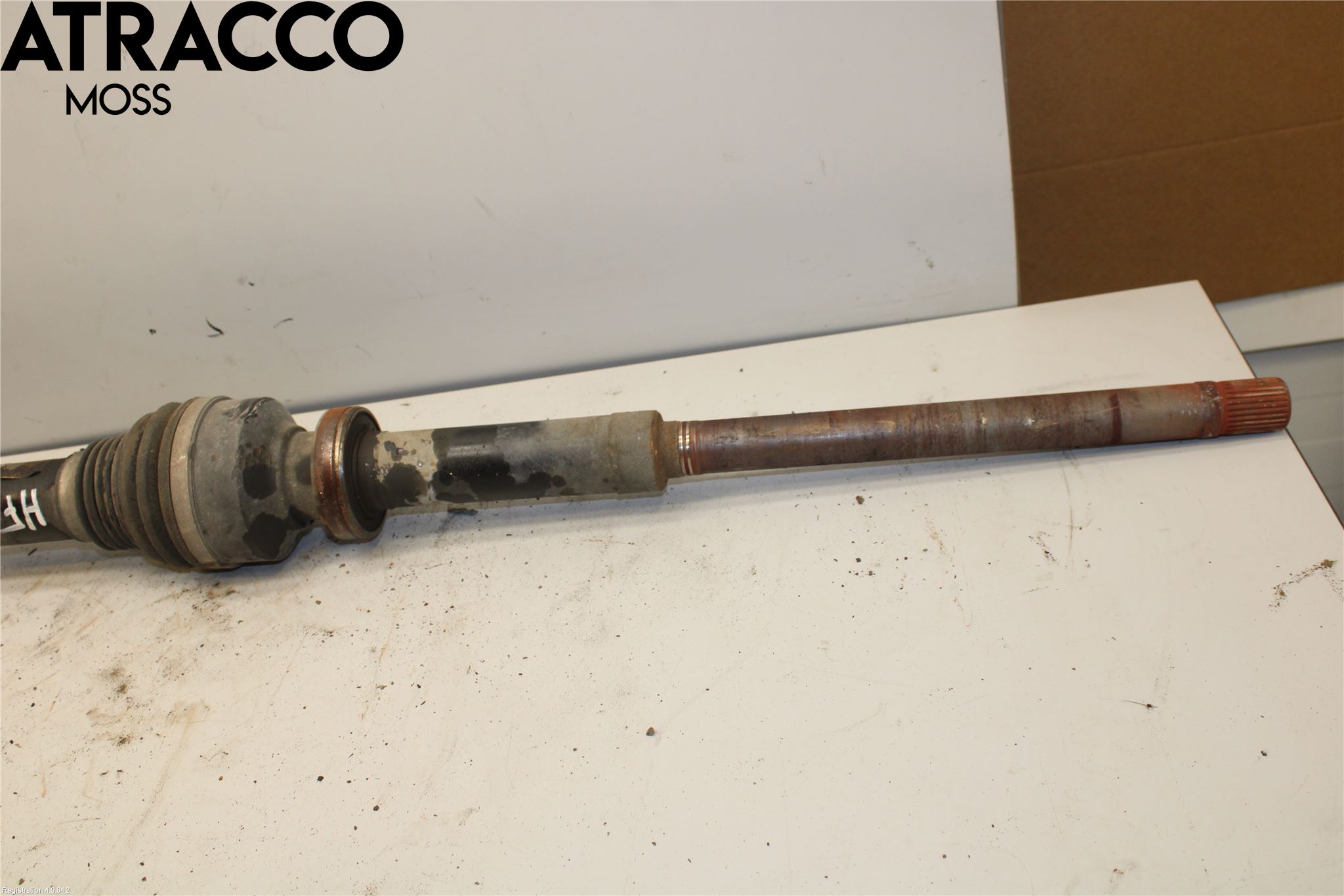 Volvo XC70 08-13 Drivaksel Foran Kompl Høyre