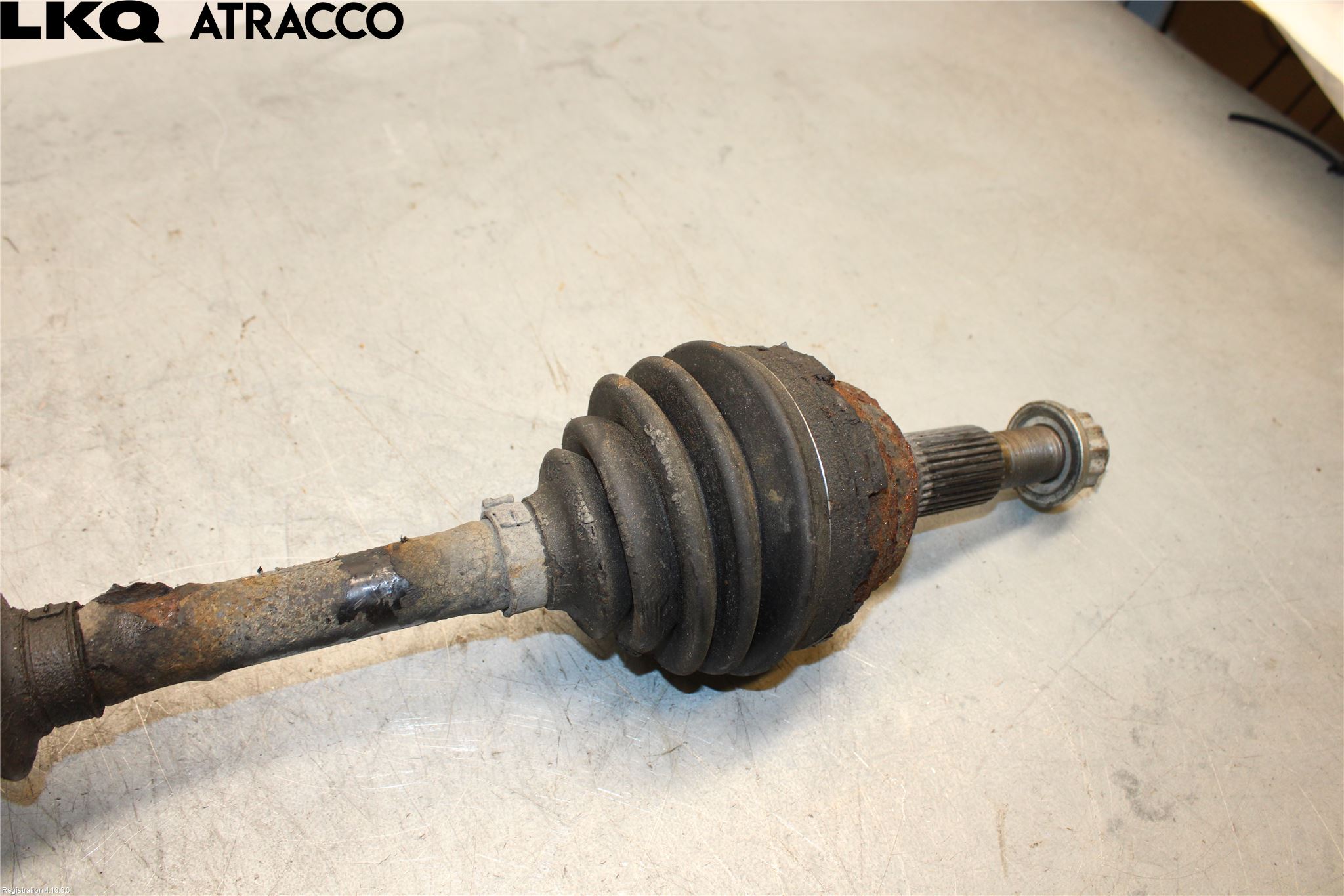 Porsche CAYENNE 03- Drivaksel Foran Kompl Venstre