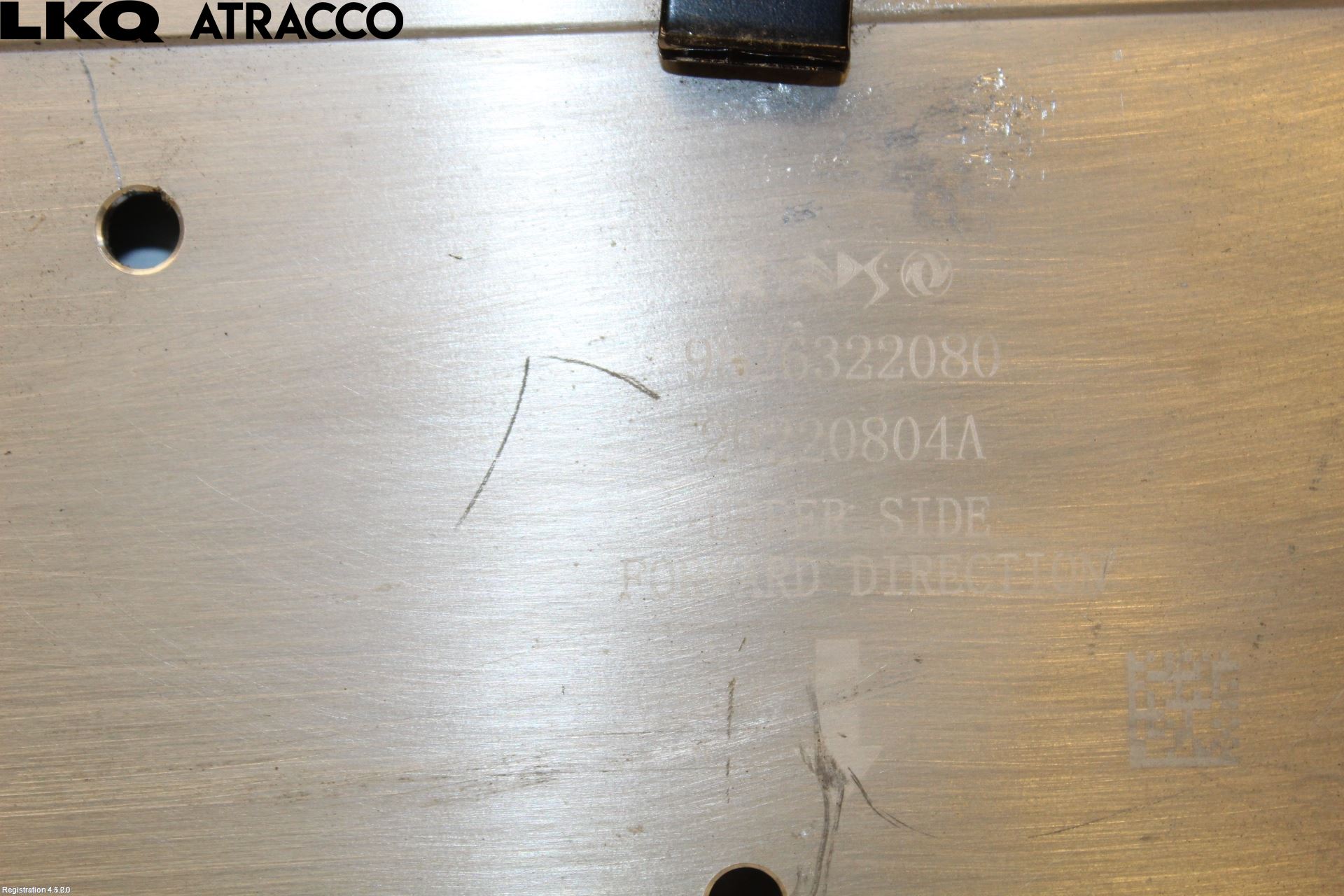 Opel CORSA F, CORSA-E 20- Motorbjelke (Langs Gående )