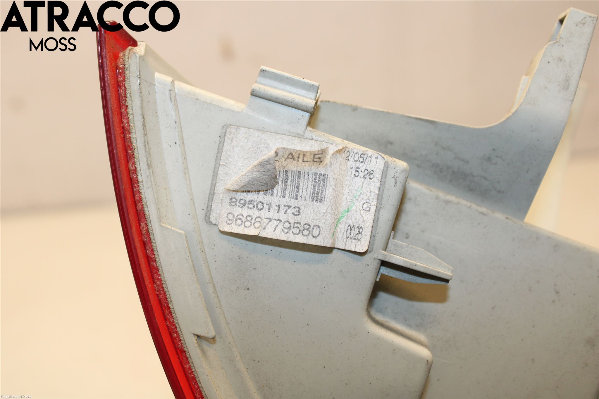 Peugeot 508 11-18 Baklykt Venstre