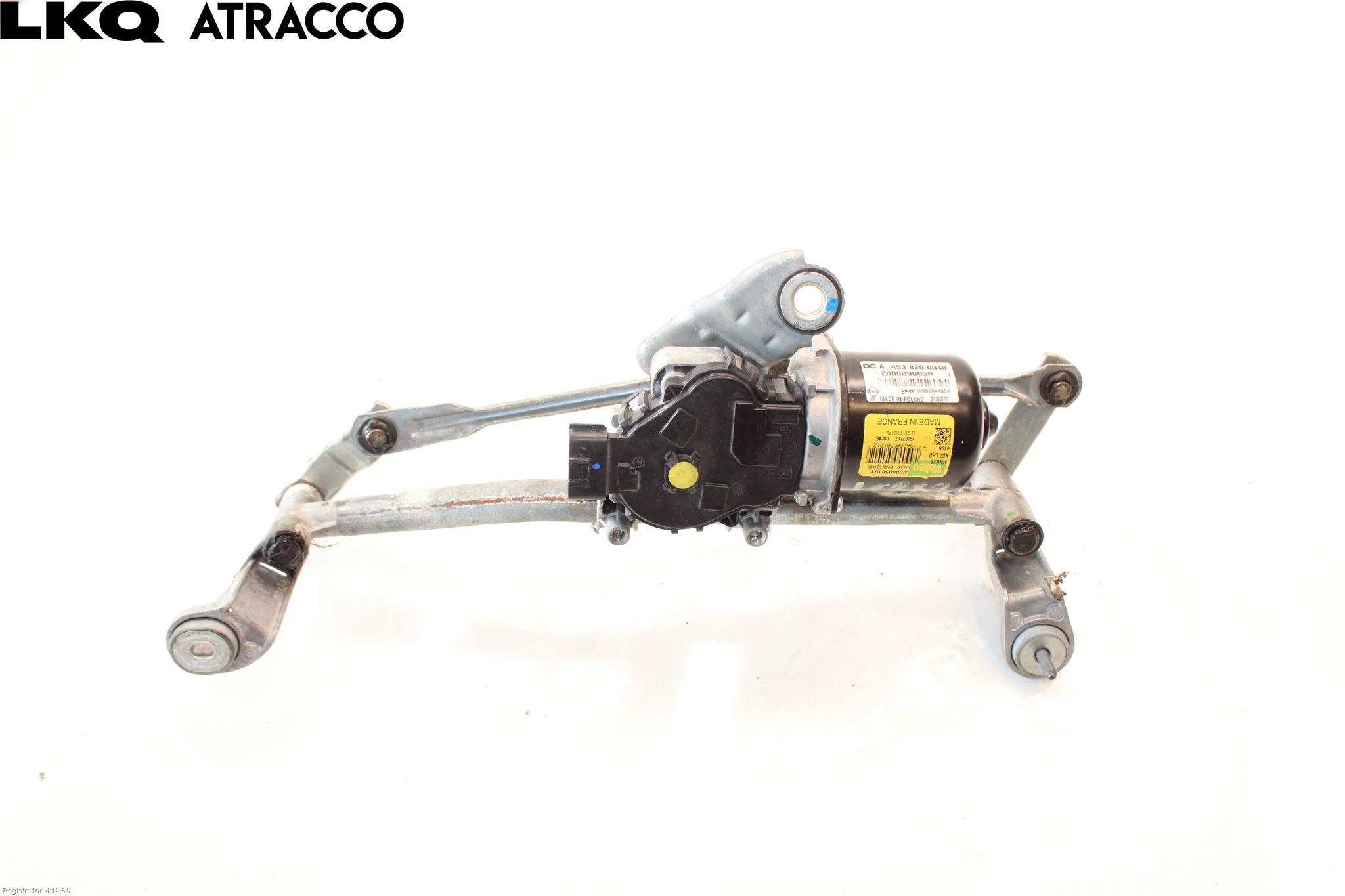 Smart FORFOUR 14-22 Viskermotor Frontrute