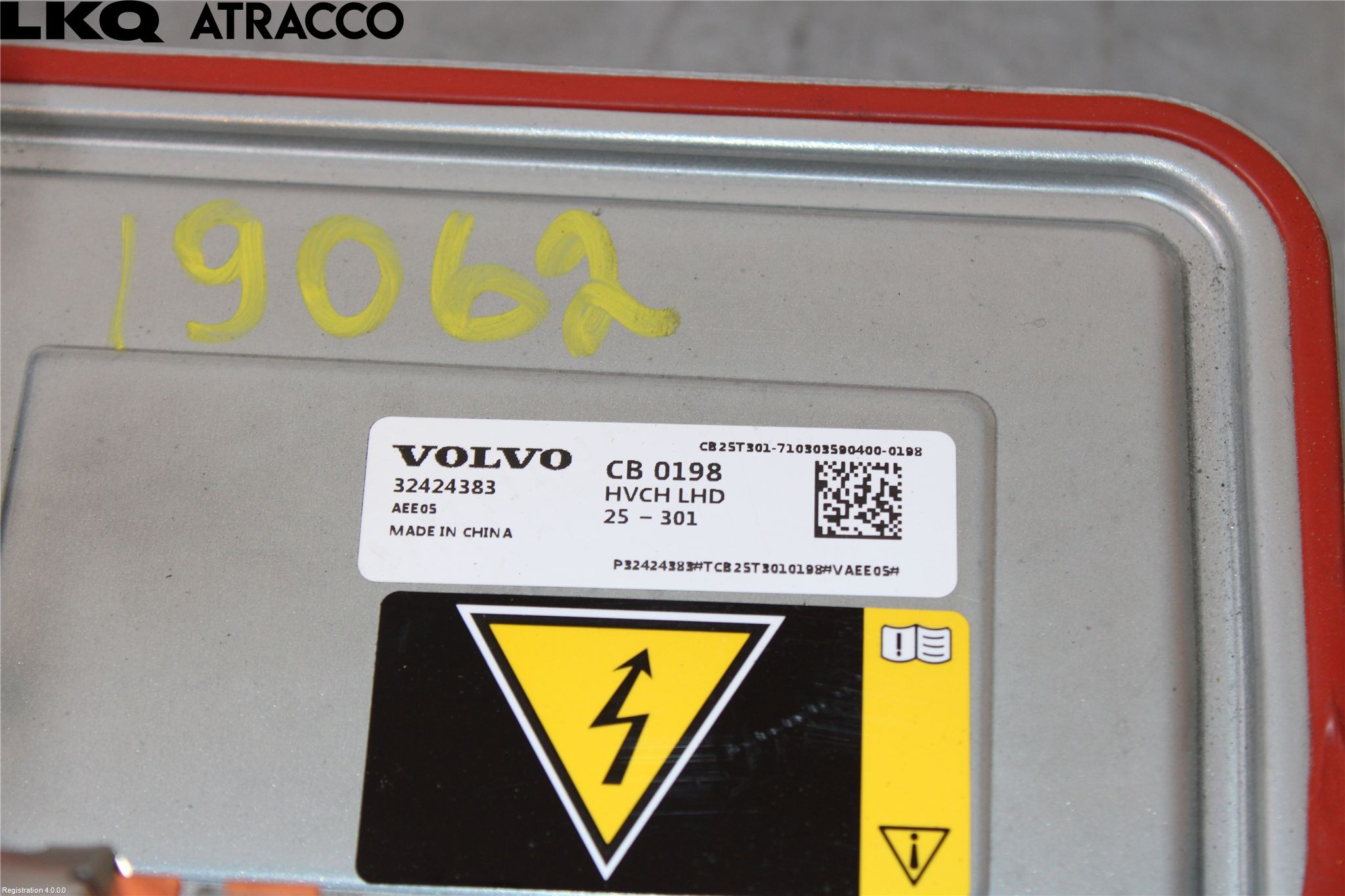 Volvo EX40 25- Varmeapparat Register Med Ac
