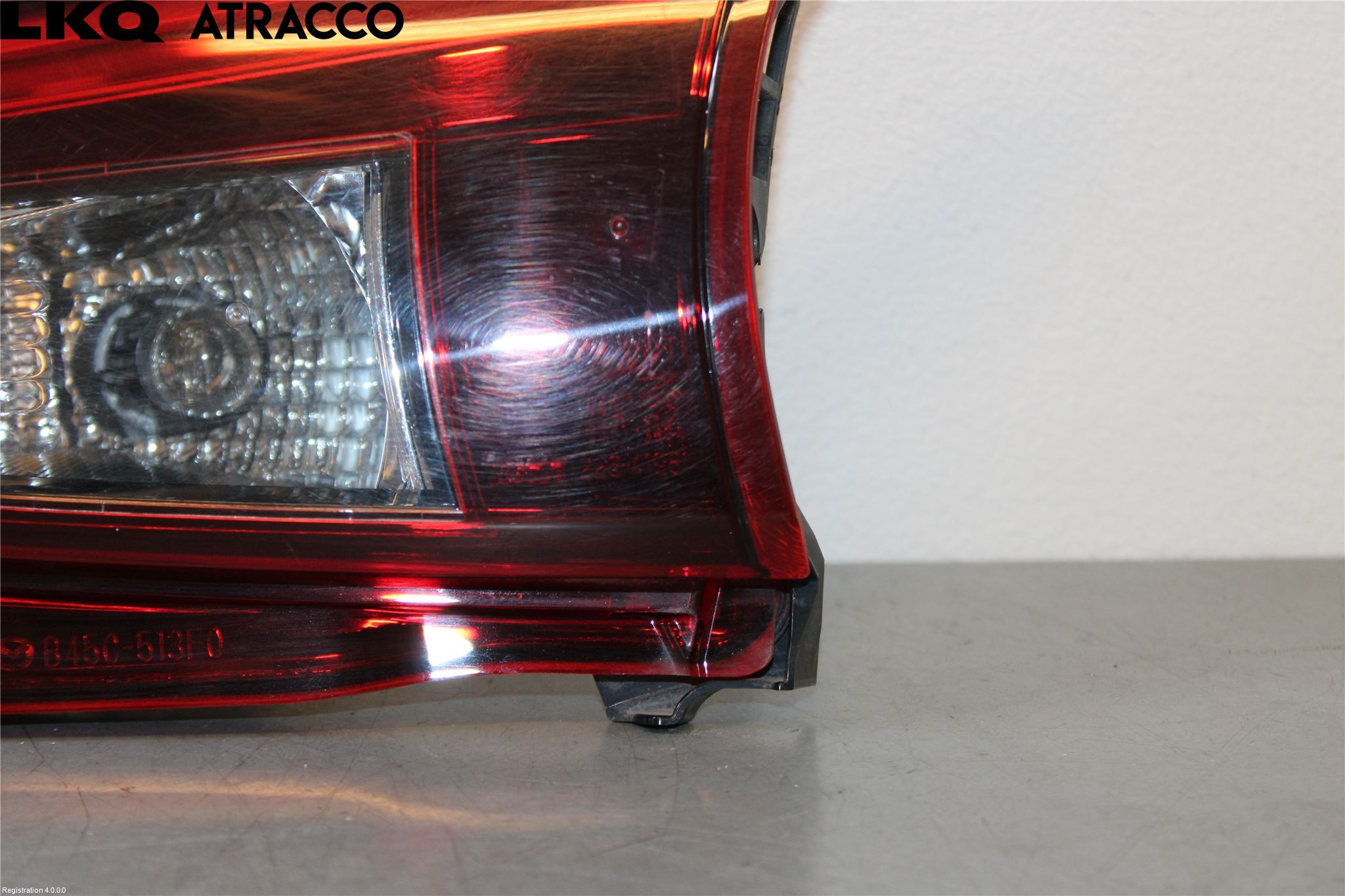 Mazda 3 III 14-19 Baklykt Høyre  På Luke(Indre)