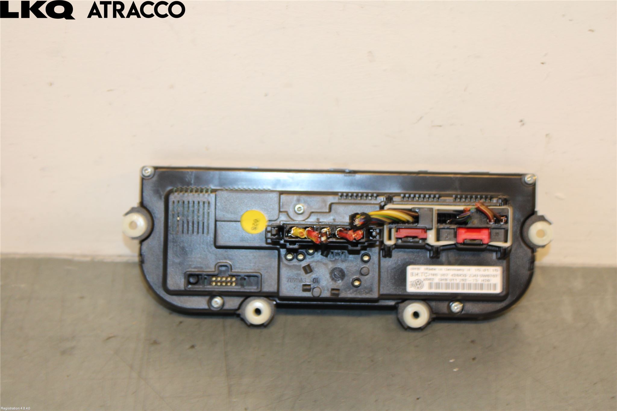 Volkswagen VW CADDY 11-15 Varme Ac Betjening-Display