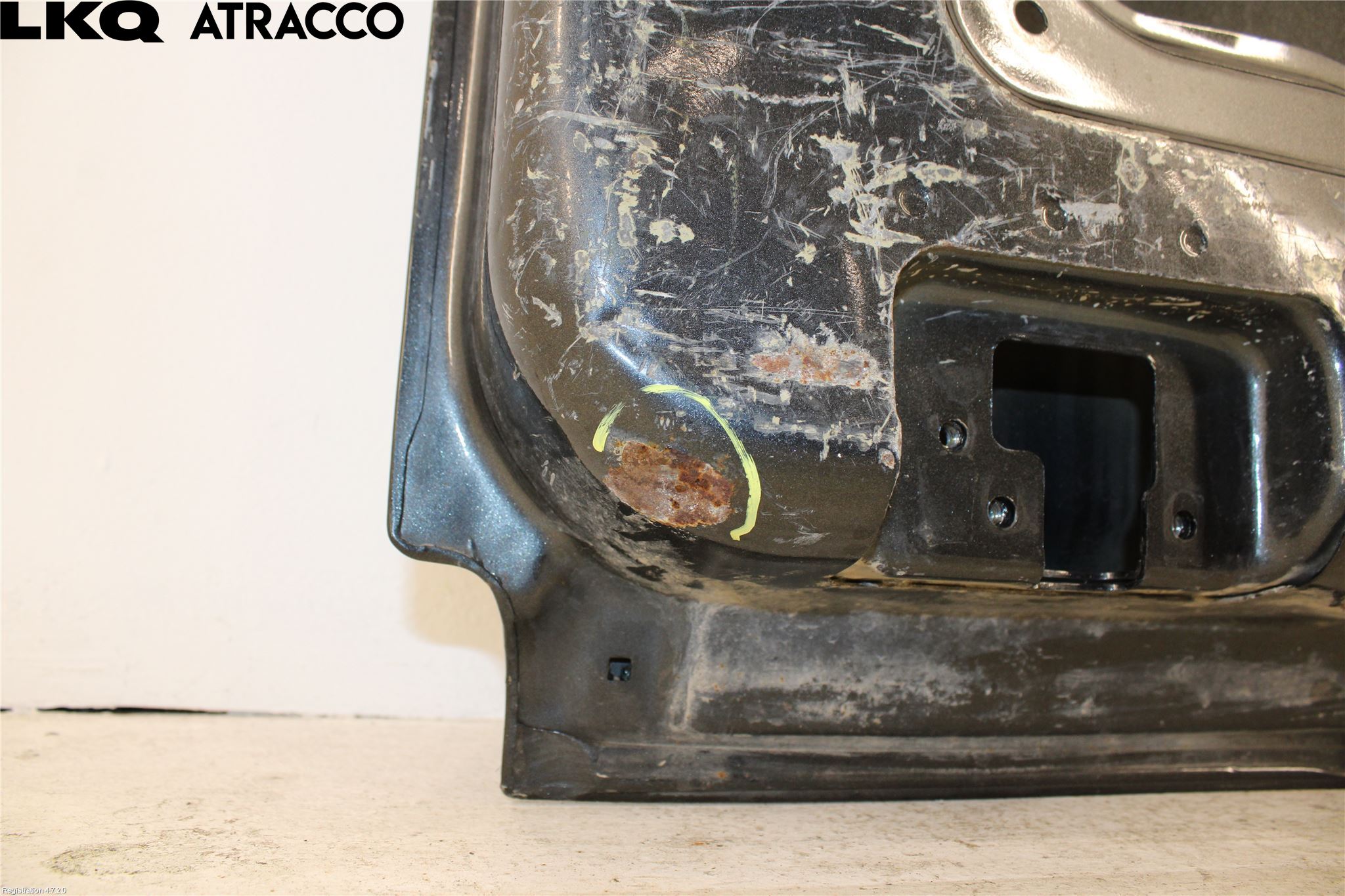 Ford TRANSIT SKÅP/BUSS 14-22 Dør Bak Van - Vare Venstre