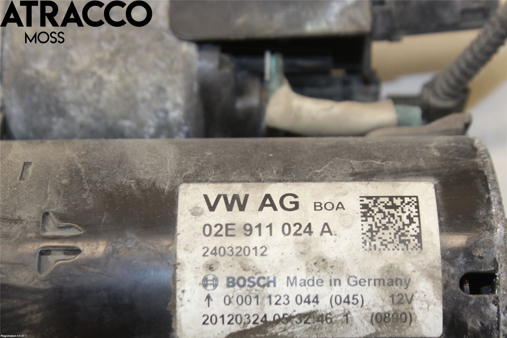 Volkswagen VW TOURAN 10-15 Startmotor Diesel