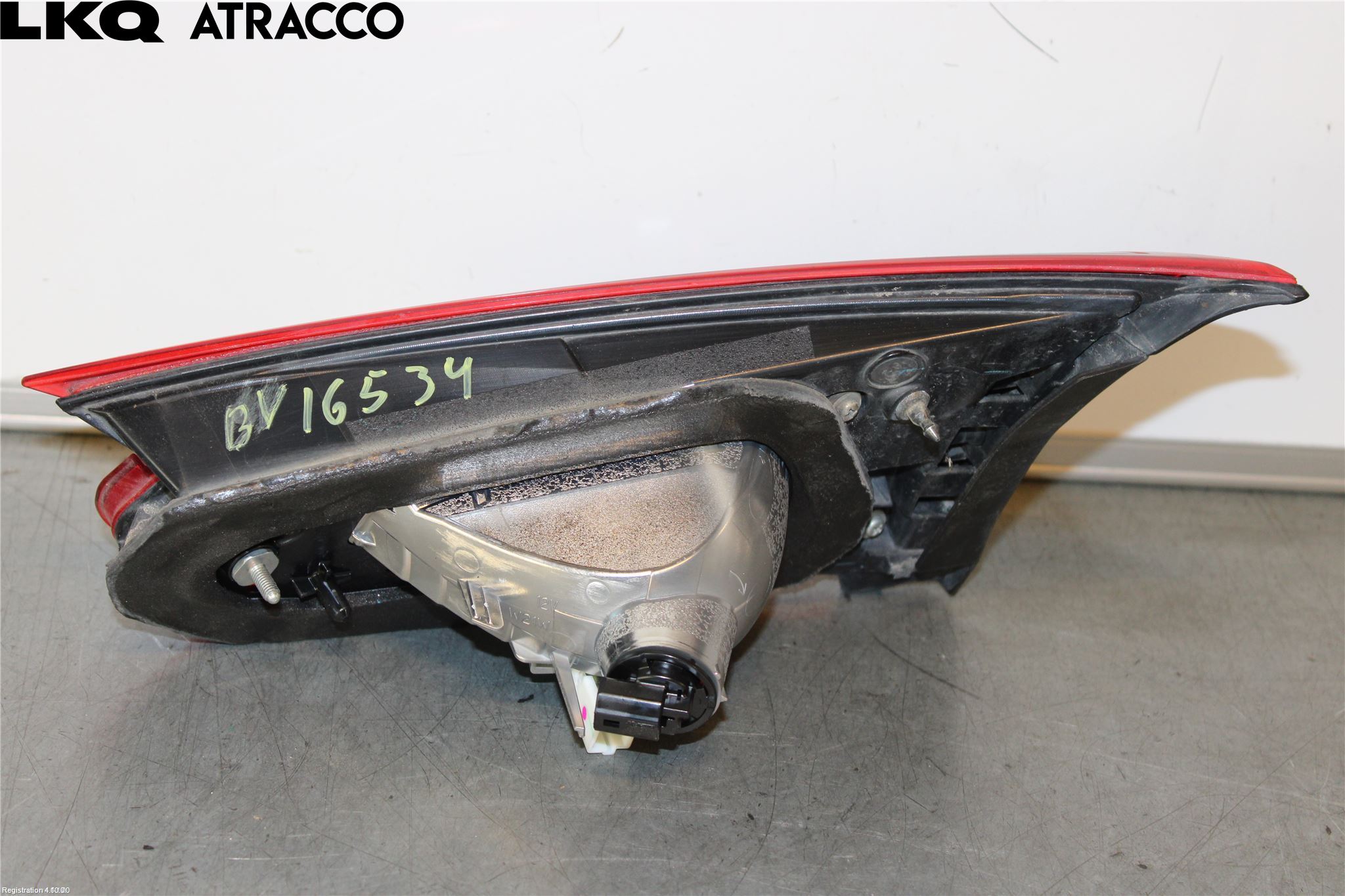 Mazda 3 III 14-19 Baklykt Venstre  På Luke(Indre