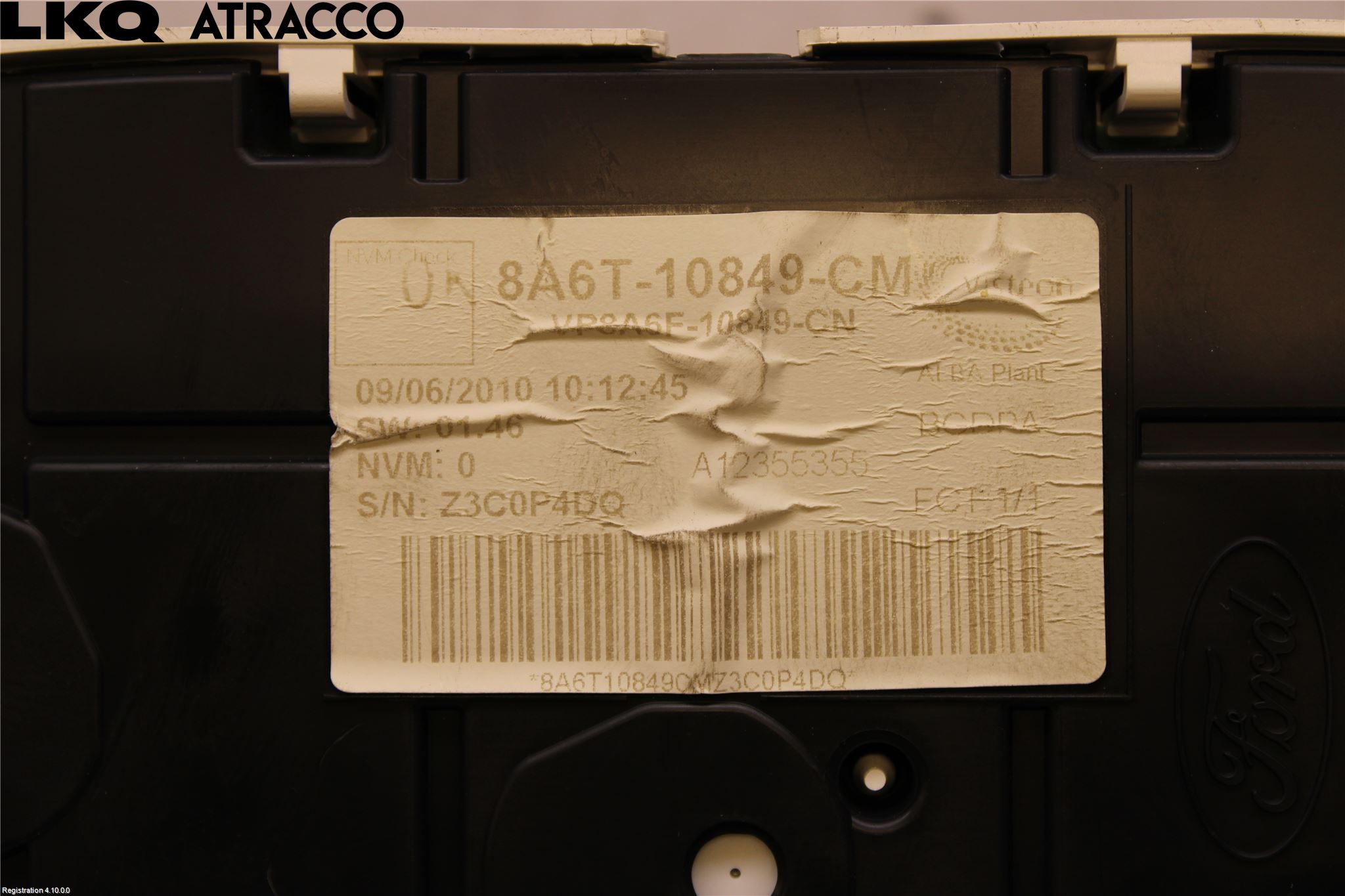 Ford FIESTA 09-12 Instr Kombinert