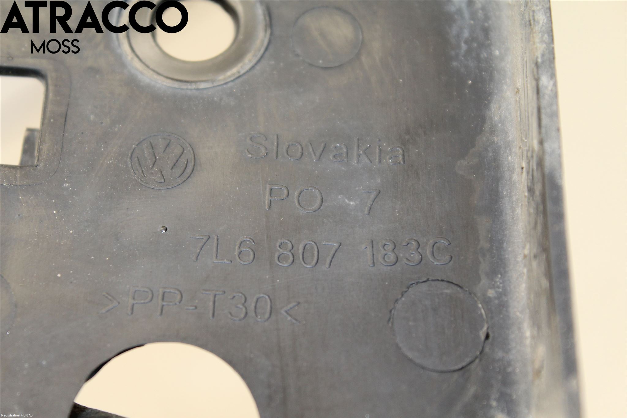 Volkswagen VW TOUAREG 7L 03-10 Støtfanger Foran Hjørne Vens